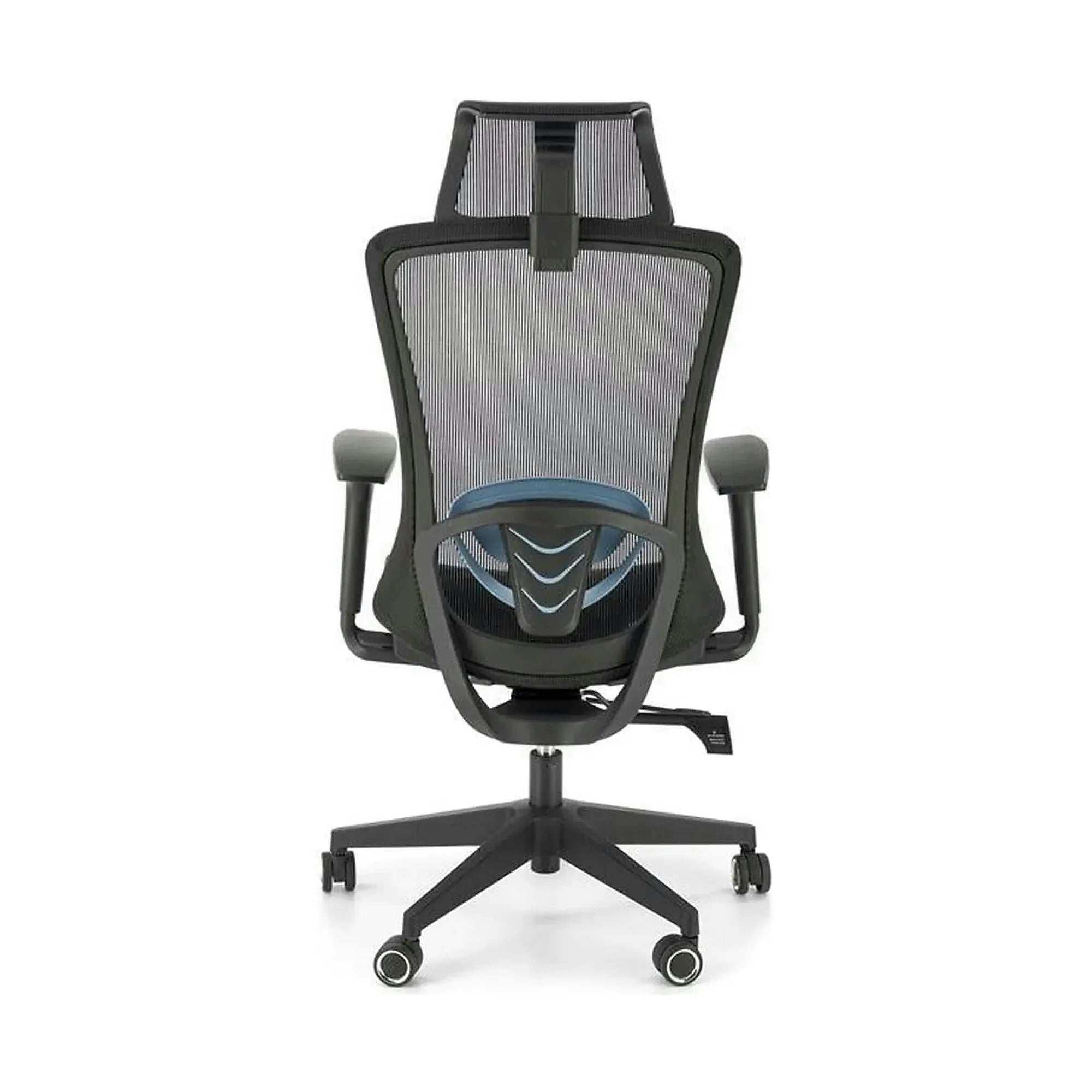Scaun birou GOLIAT, negru, stofa clasica, 63x63x125 cm