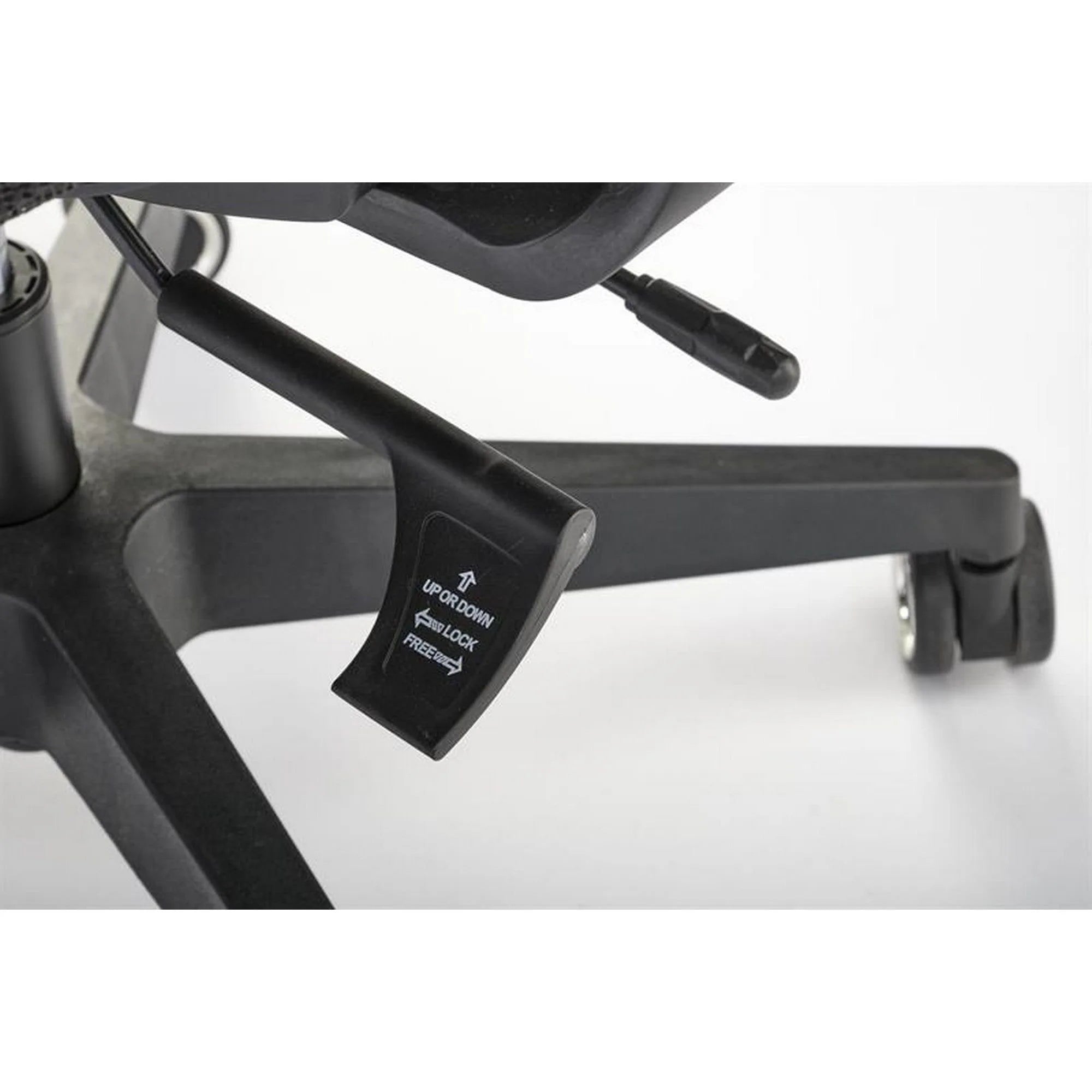 Scaun birou GOLIAT, negru, stofa clasica, 63x63x125 cm