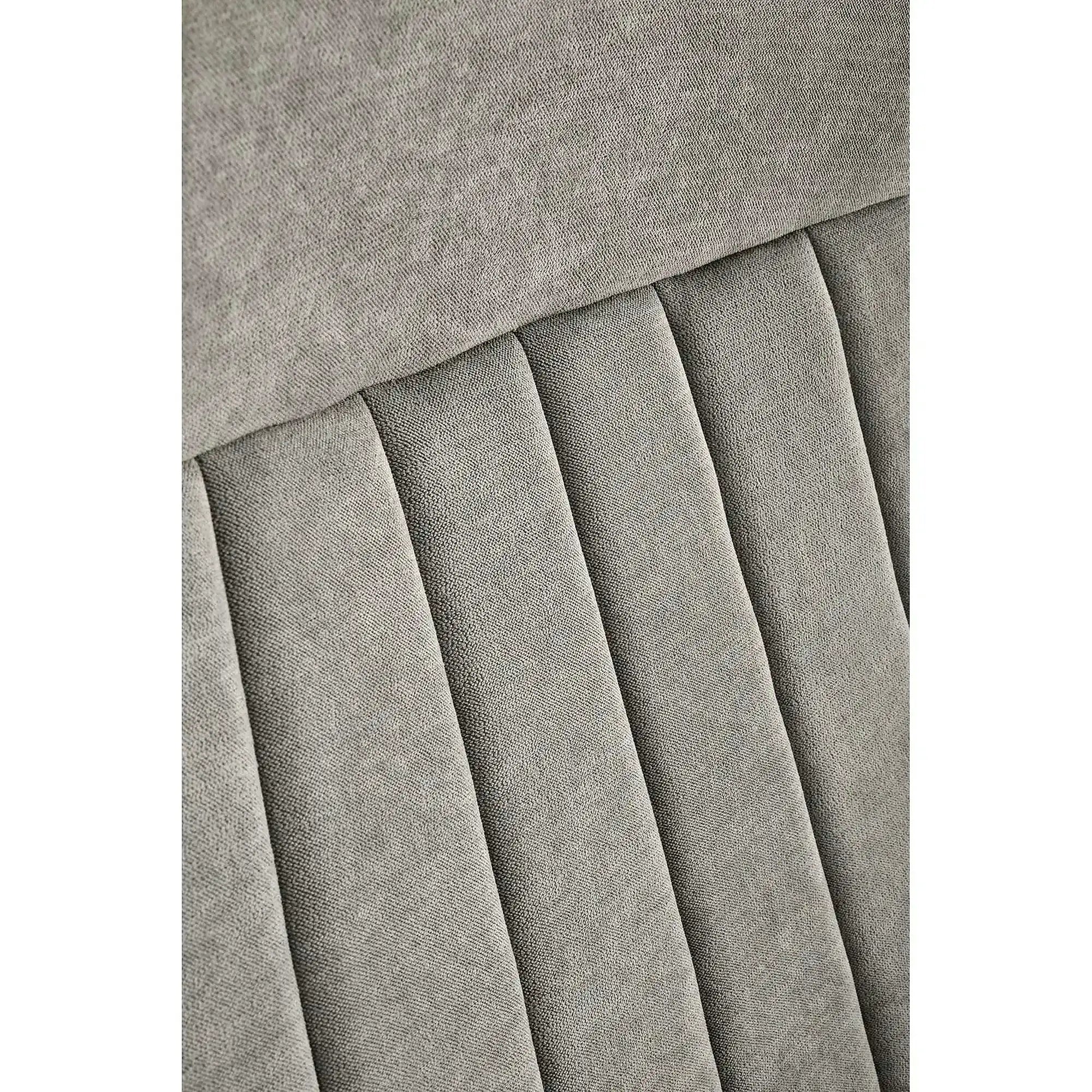 Scaun birou HARPER, gri/negru, stofa clasica/metal, 62x70x113/123 cm