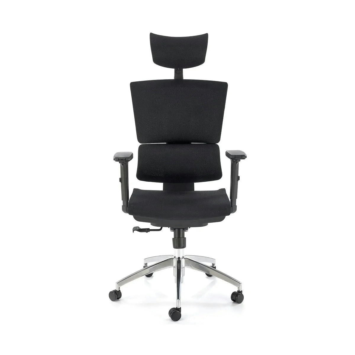 Scaun birou MARCUS, negru, plasa/metal, 65x64x121/140 cm