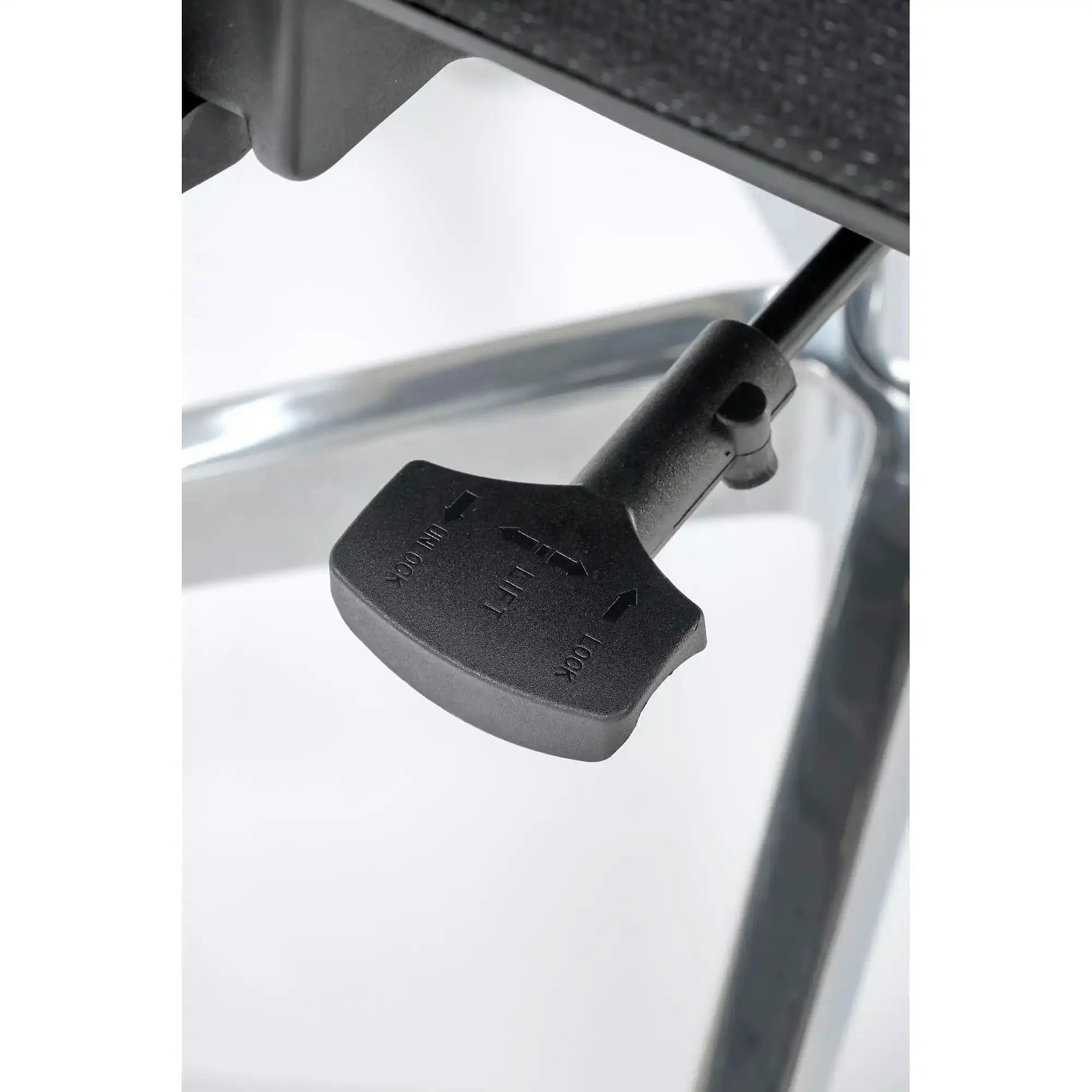 Scaun birou MARCUS, negru, plasa/metal, 65x64x121/140 cm