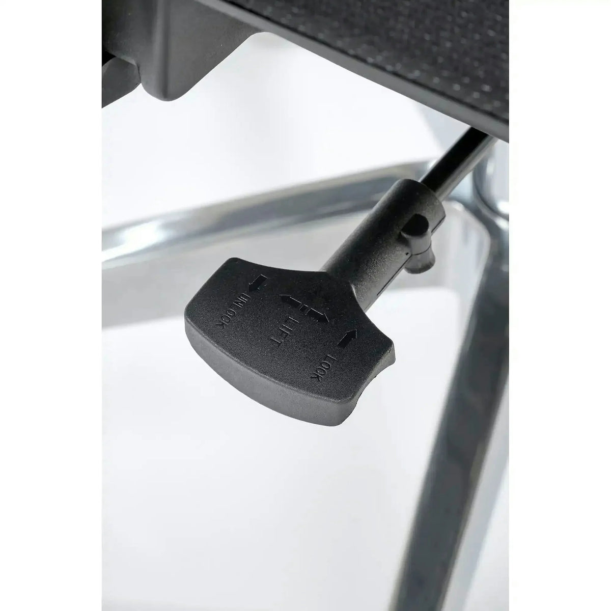 Scaun birou MARCUS, negru, plasa/metal, 65x64x121/140 cm
