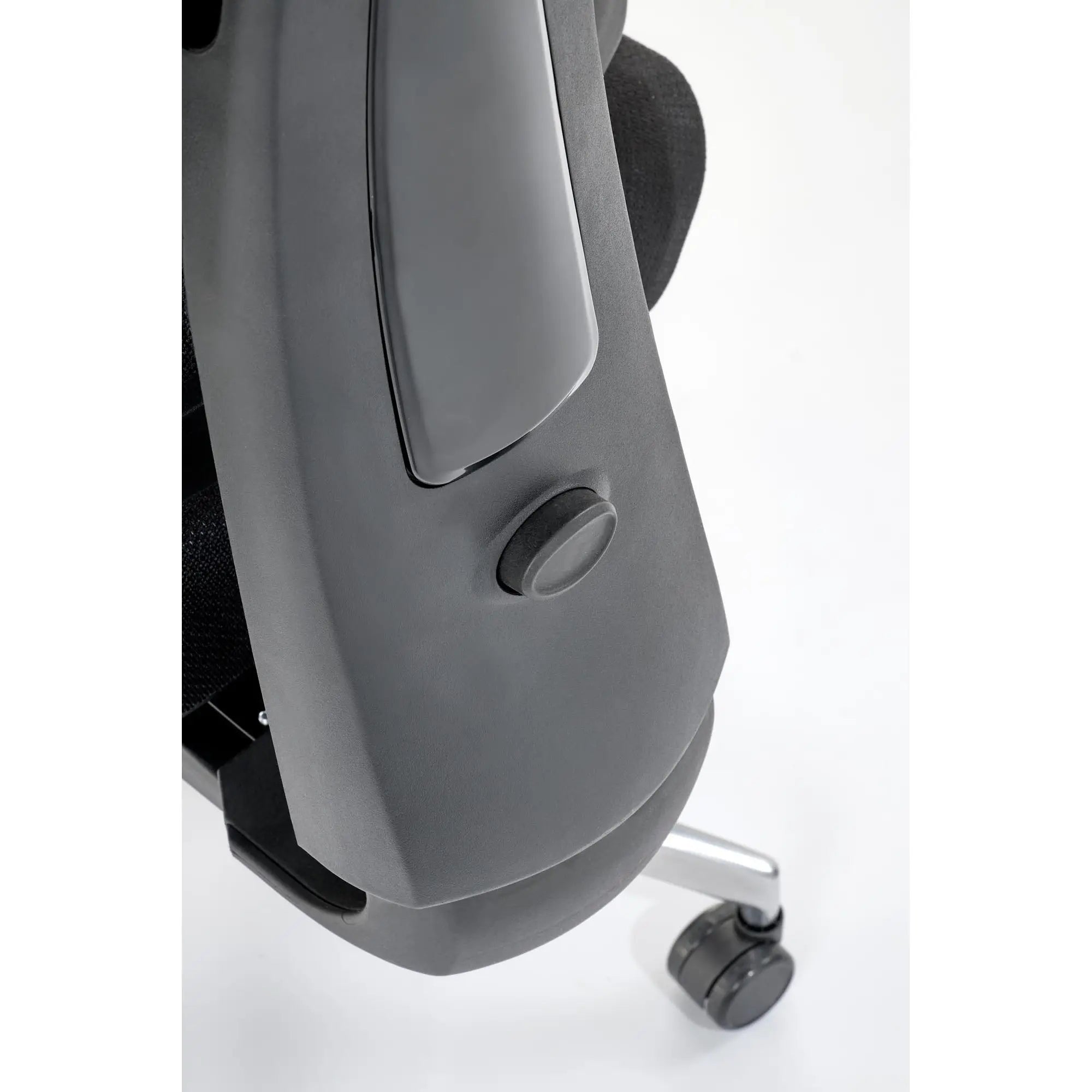 Scaun birou MARCUS, negru, plasa/metal, 65x64x121/140 cm