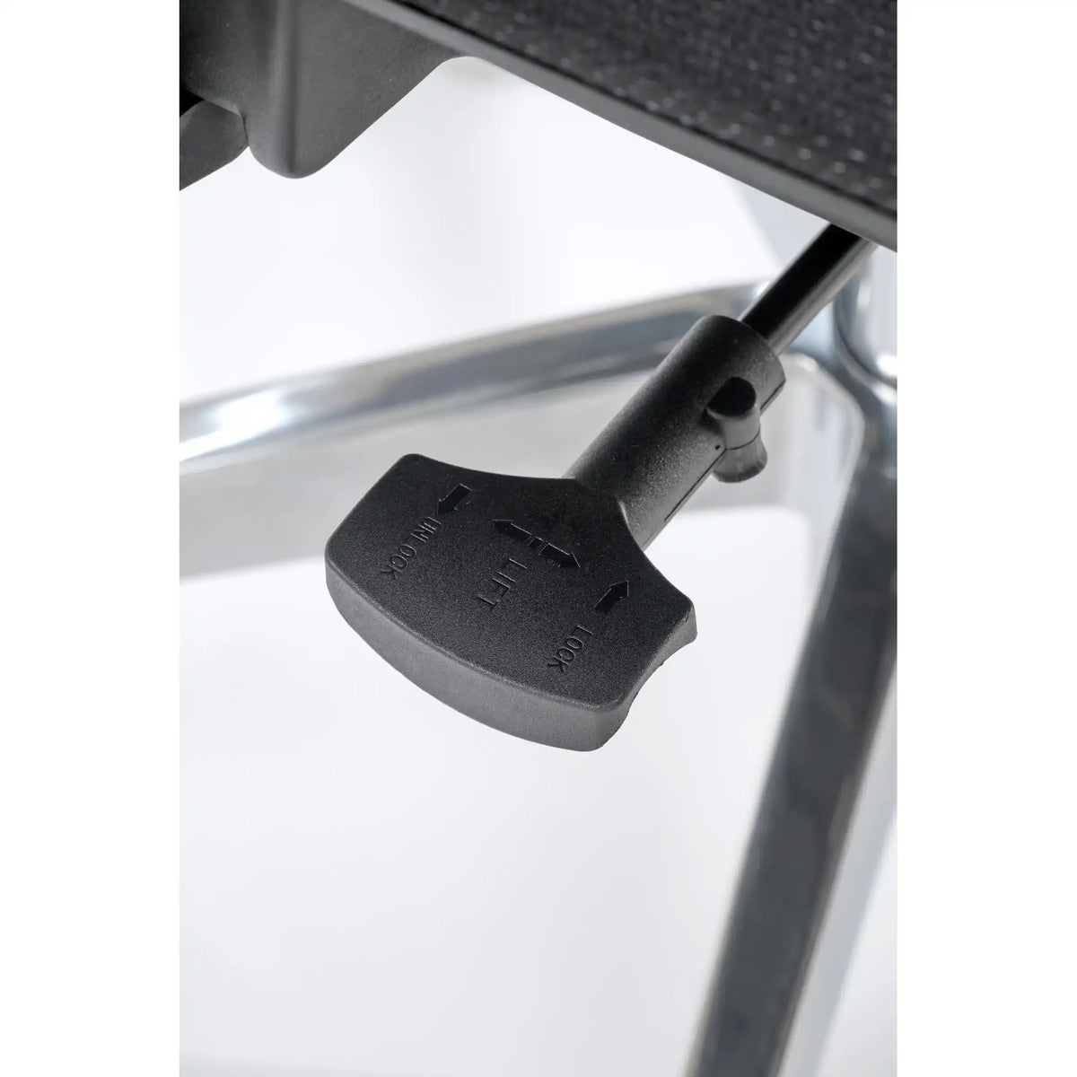 Scaun birou MARCUS, negru, plasa/metal, 65x64x121/140 cm