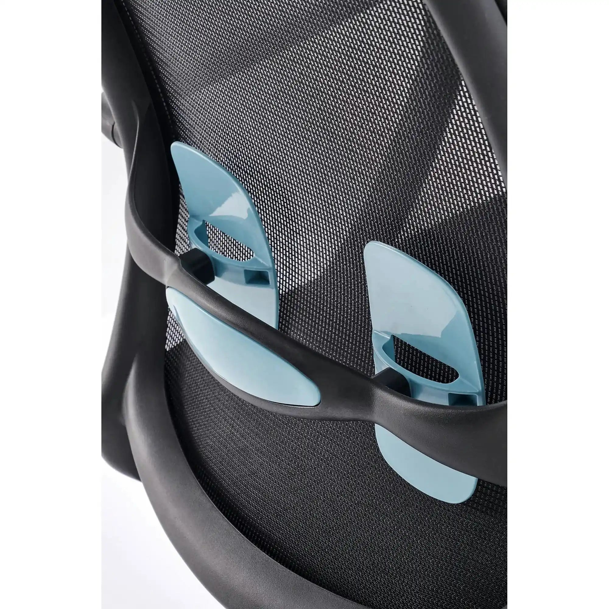 Scaun birou ORCANO, negru, stofa clasica/plastic, 62x65x101/111 cm