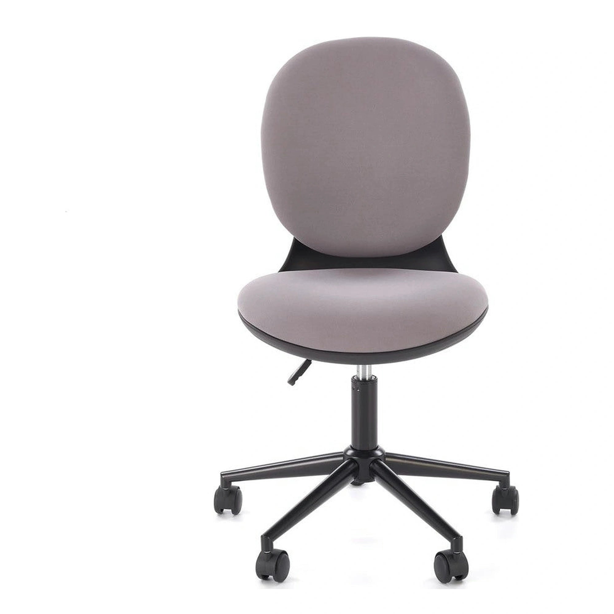 Scaun birou ORION, gri deschis/negru, stofa clasica/polipropilena, 46x55x89/99 cm