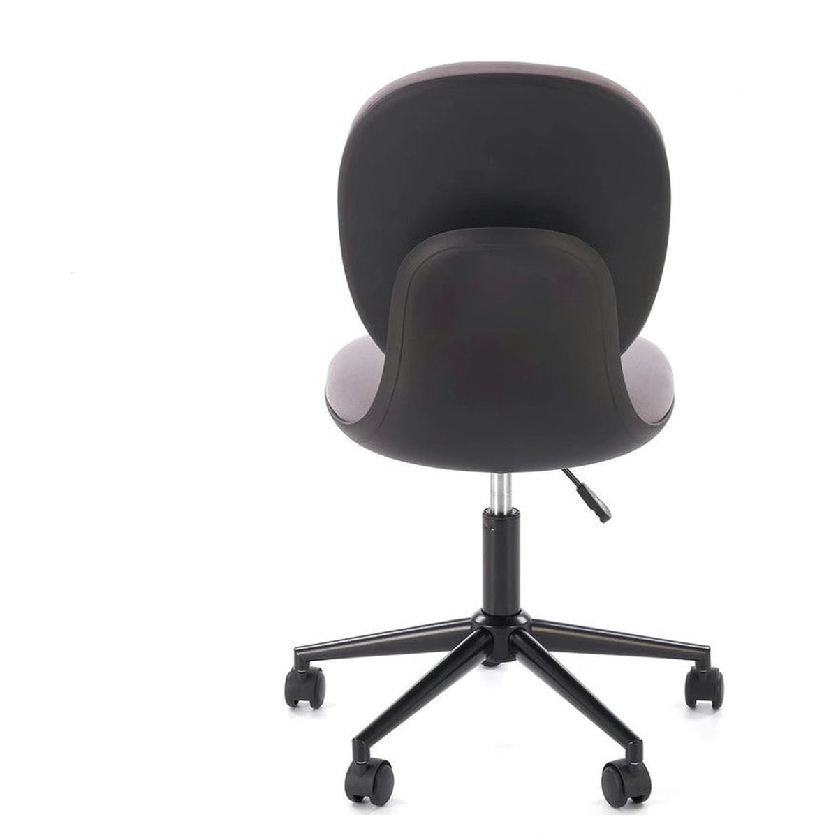 Scaun birou ORION, gri deschis/negru, stofa clasica/polipropilena, 46x55x89/99 cm