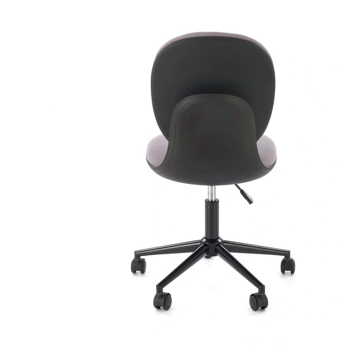 Scaun birou ORION, gri deschis/negru, stofa clasica/polipropilena, 46x55x89/99 cm