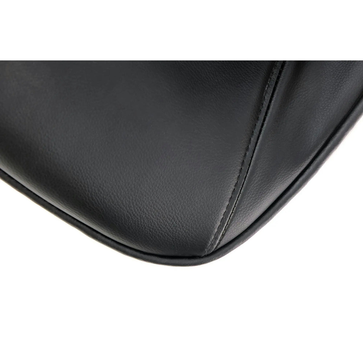 Scaun birou piele ecologica IGNAZIO, negru/nuc, placaj indoit/metal, 62x70x119/129 cm