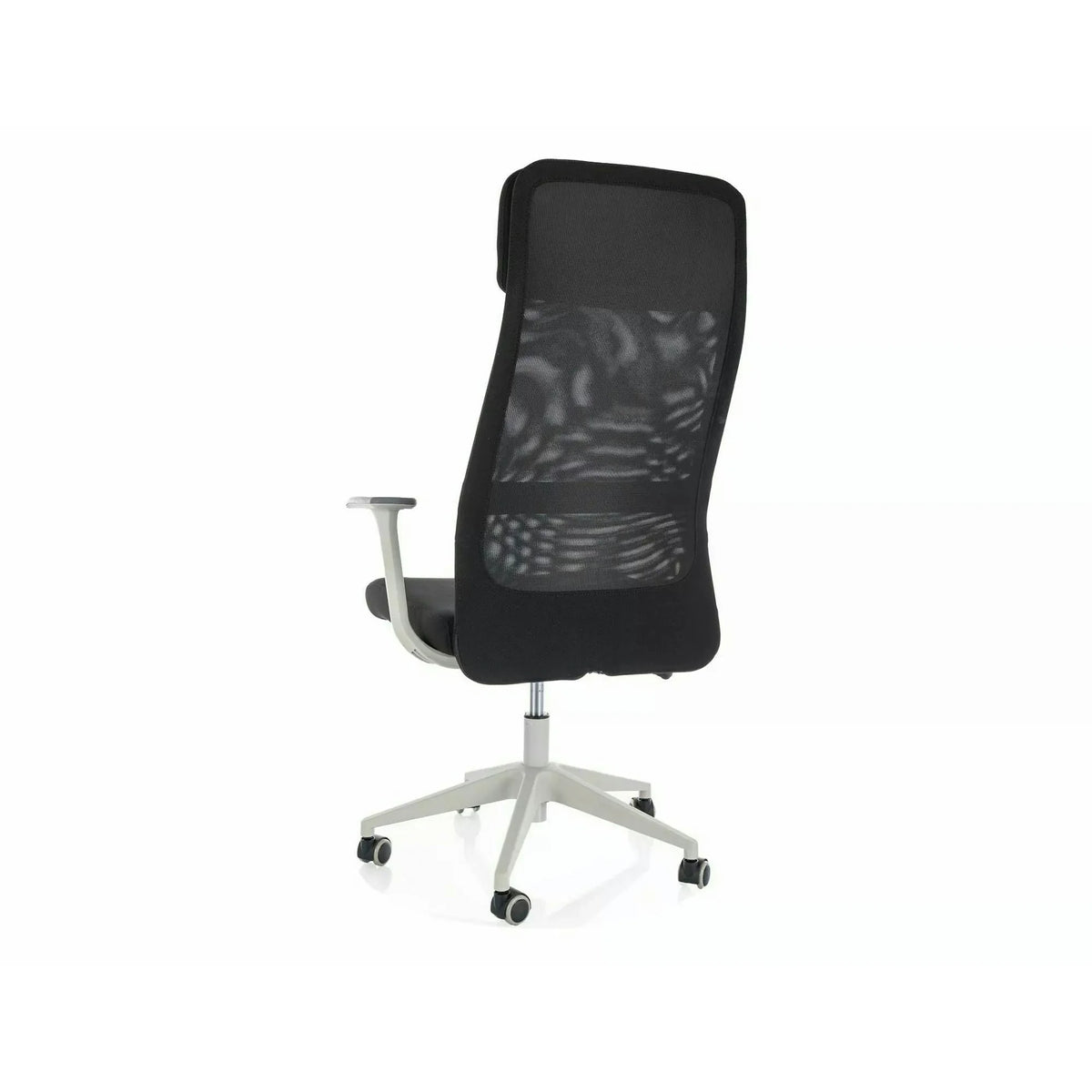 Scaun birou Q-861 R, negru, stofă/plasă, 66x50x113 cm