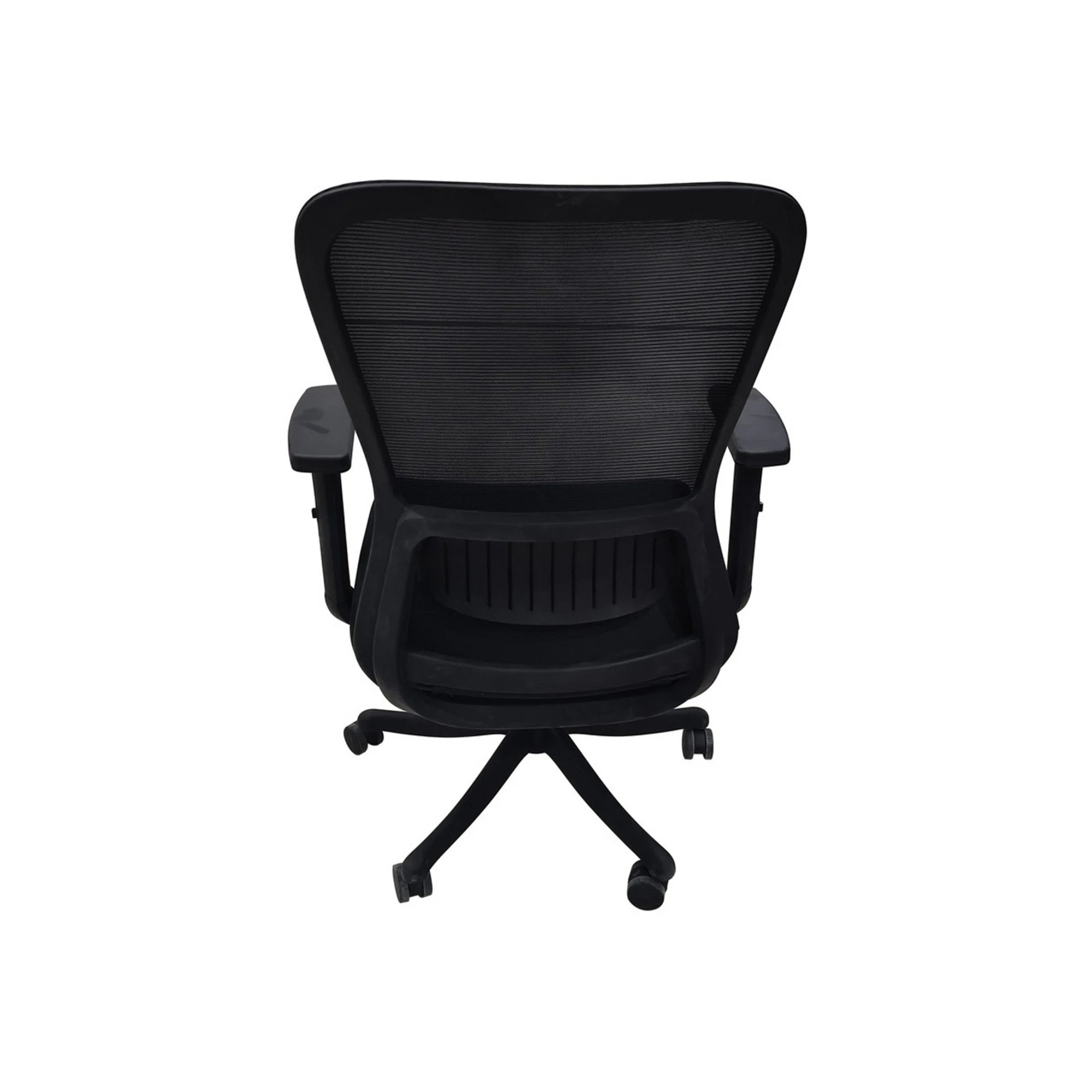 Scaun birou SID, negru, stofa/plasa, 61x68x100/110 cm