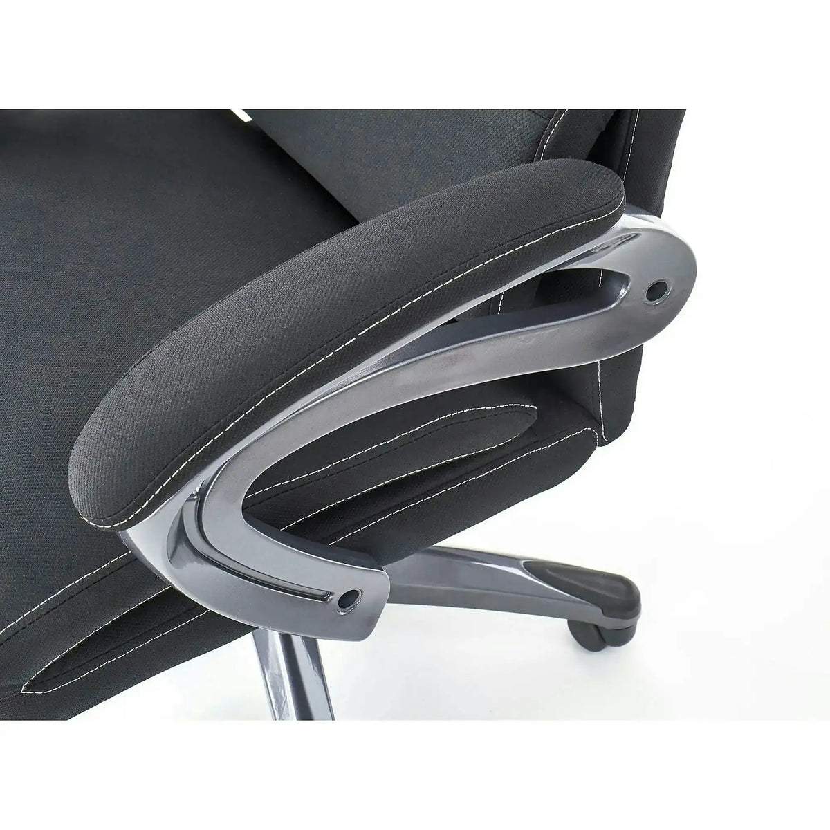 Scaun birou SIDNEY, negru, stofa, 65x70x117/125 cm