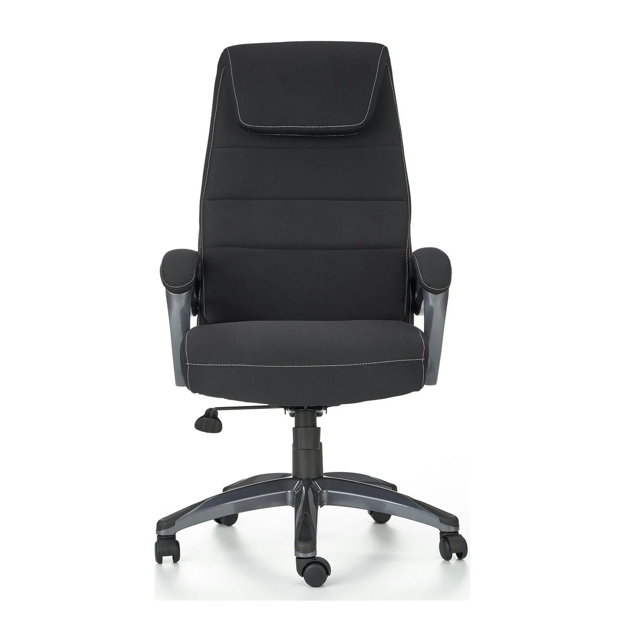 Scaun birou SIDNEY, negru, stofa, 65x70x117/125 cm