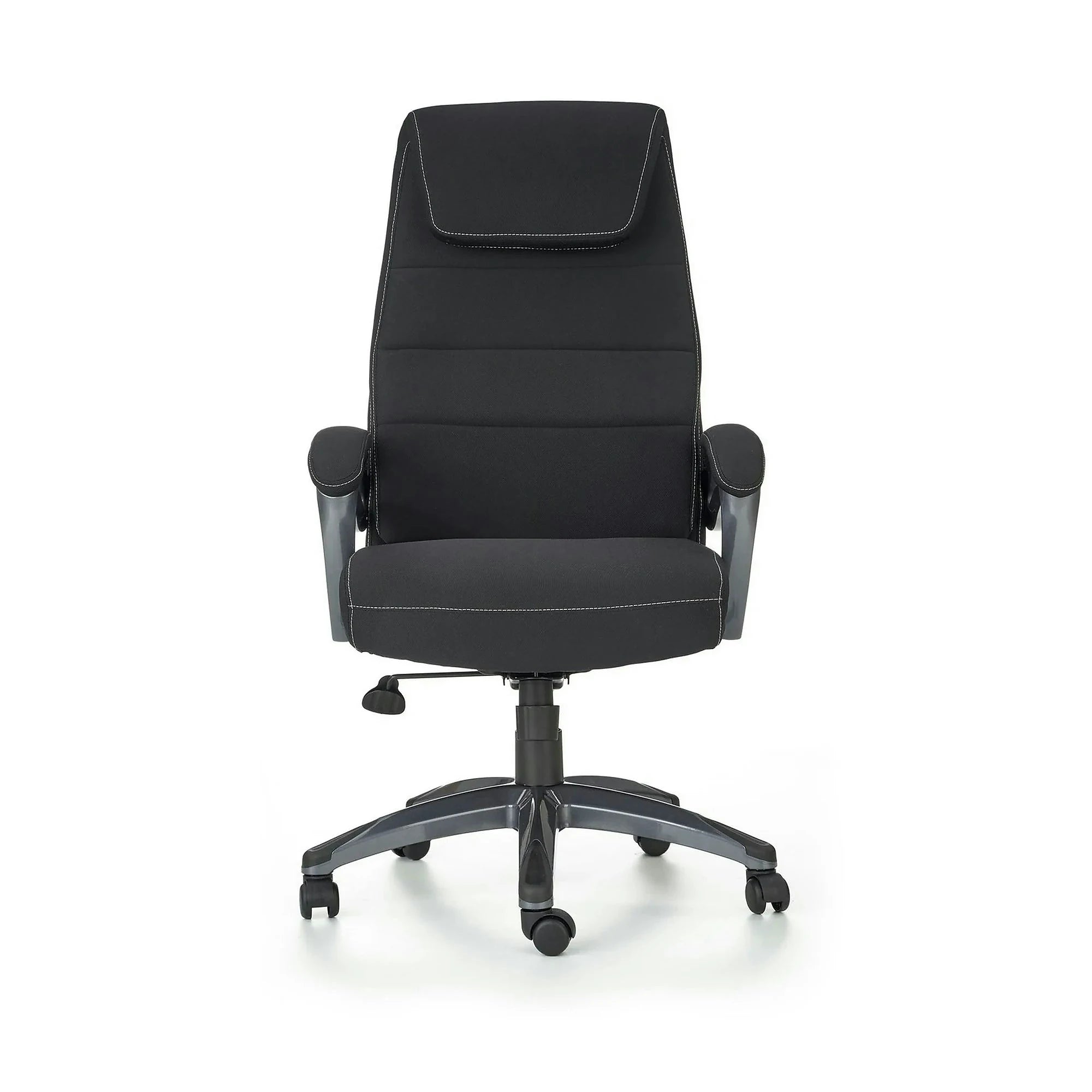 Scaun birou SIDNEY, negru, stofa, 65x70x117/125 cm