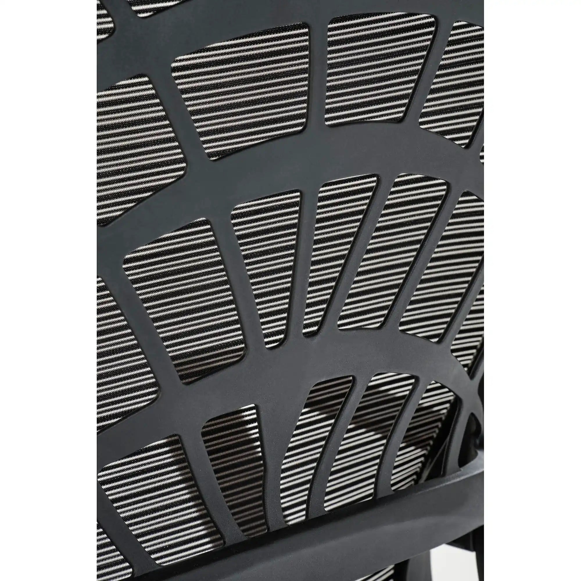 Scaun birou VESUVIO, negru, stofa/panza/polipropilena, 59x59x115/121 cm