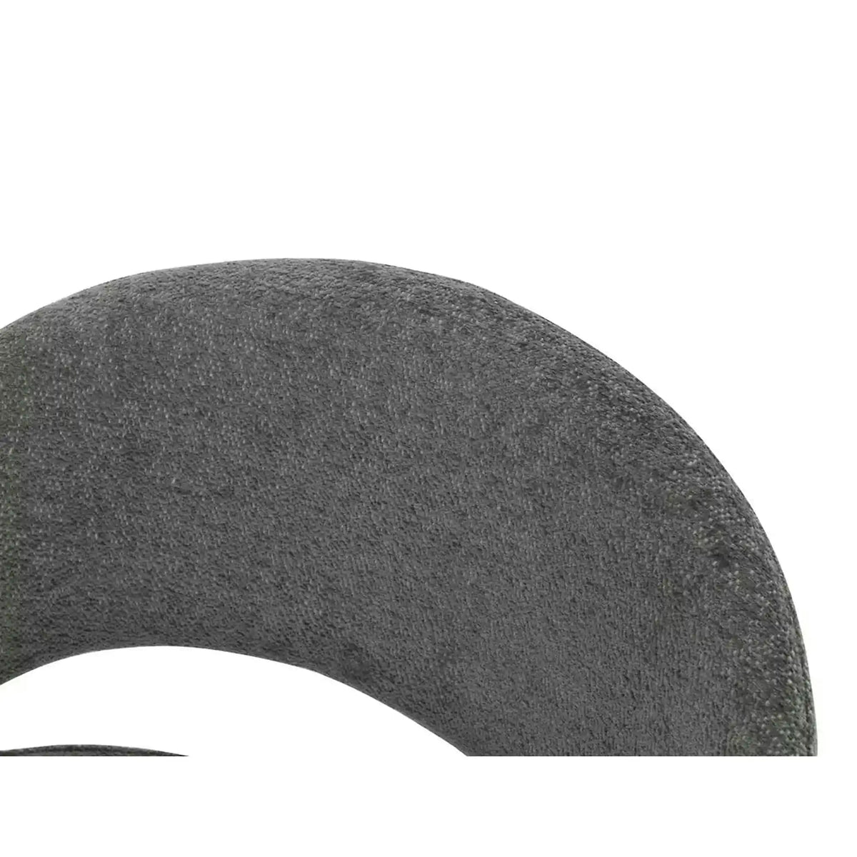 Scaun BORGO, gri - Raven 18, stofa clasica/metal, 58x45x87 cm