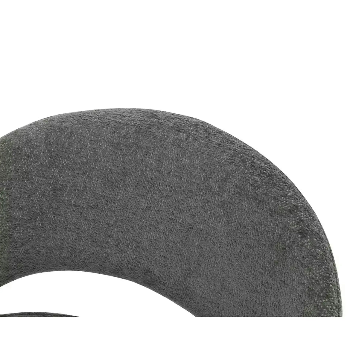 Scaun BORGO, gri - Raven 18, stofa clasica/metal, 58x45x87 cm