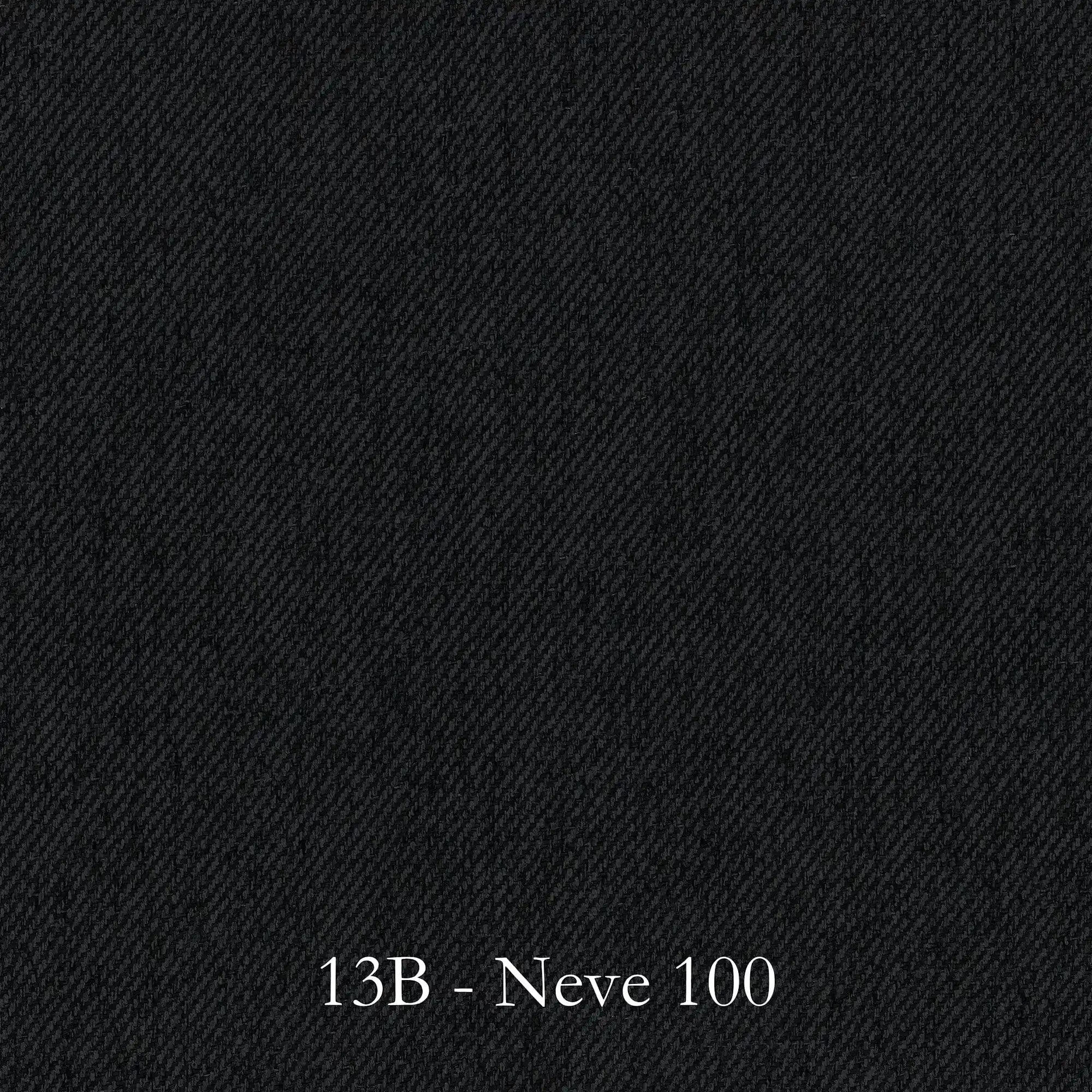 Scaun BOS 3, negru/alb, stofa clasica/lemn de fag, 43x40x90 cm