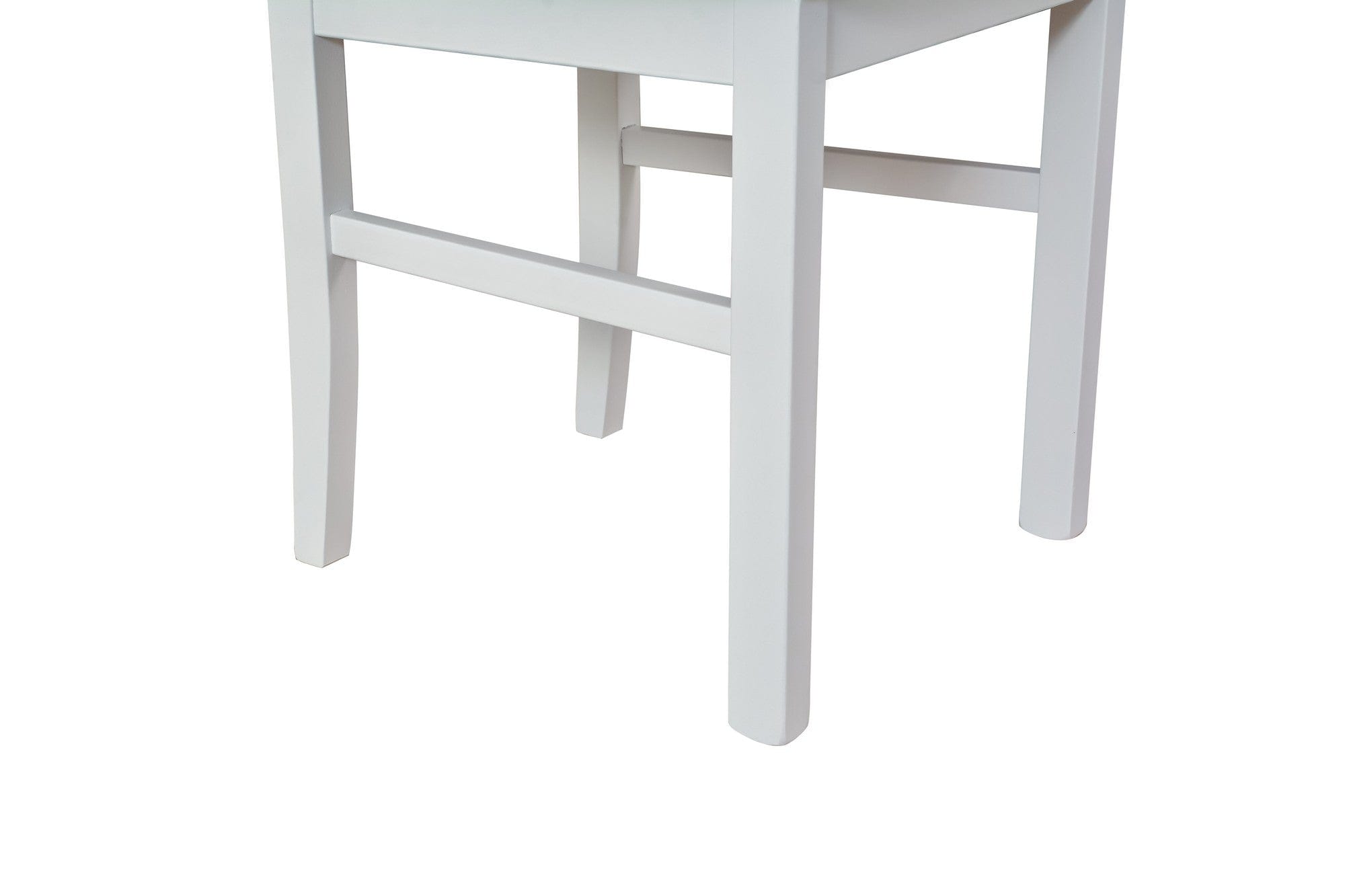 Scaun BOS 4, alb/gri - Neve 13, lemn de fag/stofa clasica, 43x40x94 cm