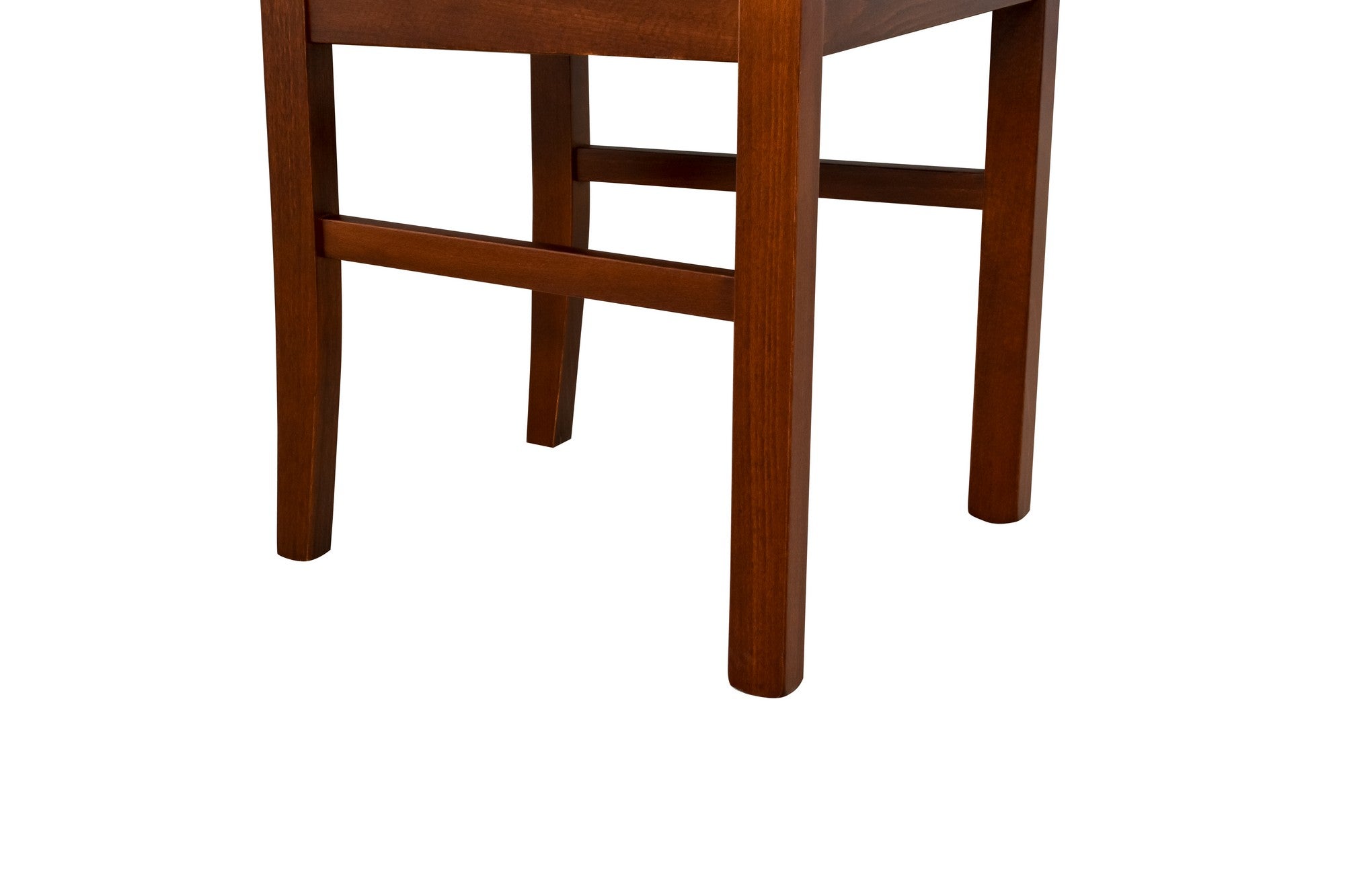 Scaun BOS 4, nuc/gri - Inari 23, lemn de fag/stofa clasica, 43x40x94 cm