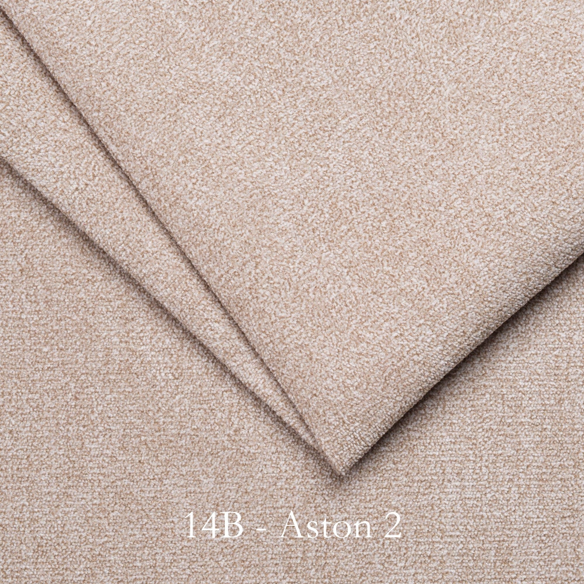 Scaun BOS 7, castan/bej - Aston 2, lemn de fag/stofa clasica, 43x40x95 cm