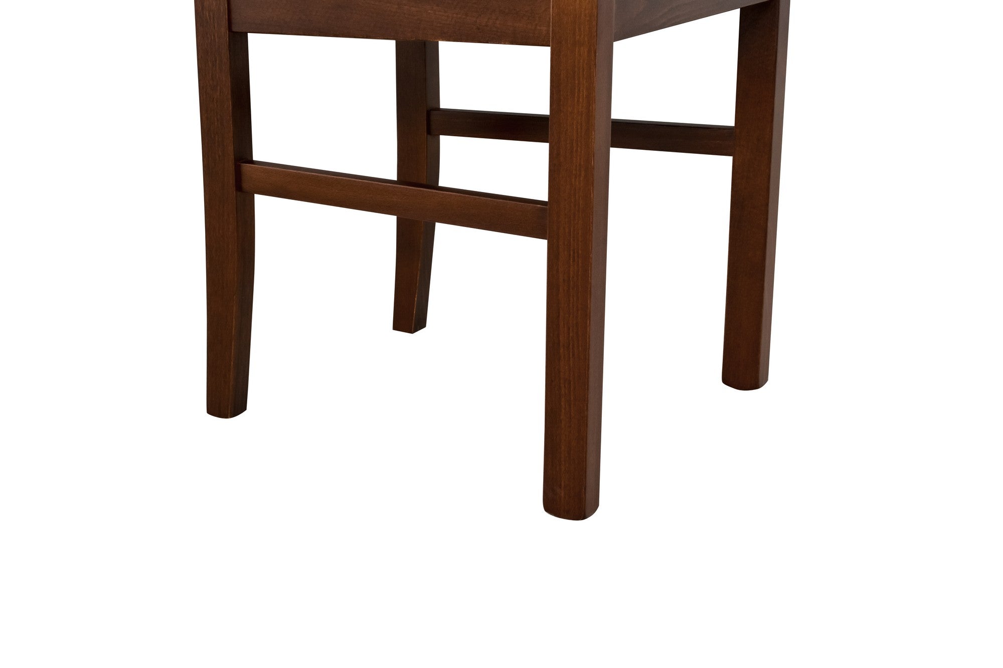 Scaun BOS 7, nuc/gri - Inari 23, lemn de fag/stofa clasica, 43x40x95 cm