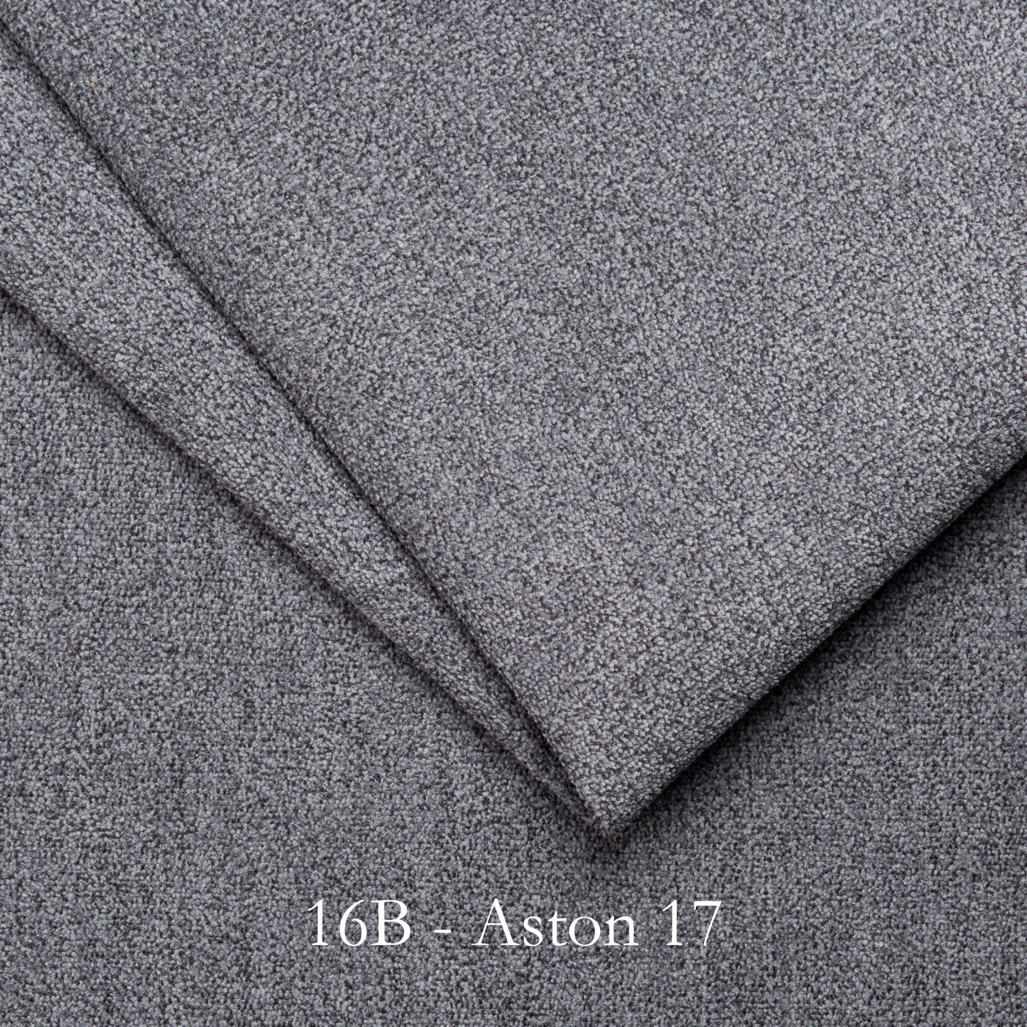 Scaun BOS 7, stejar grandson/gri - Aston 17, lemn de fag/stofa clasica, 43x40x95 cm