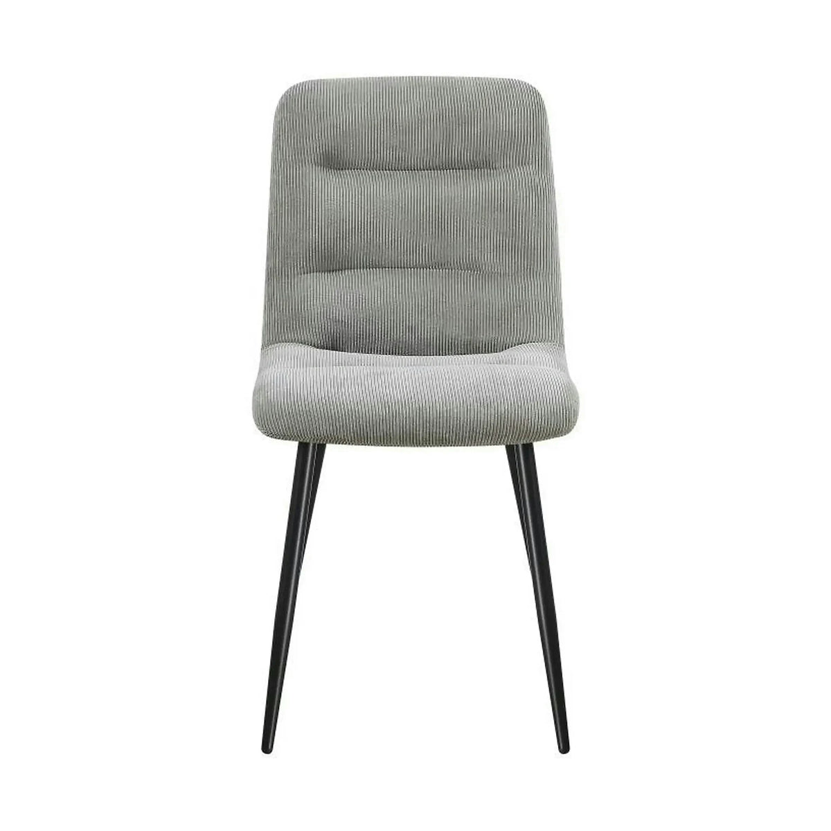 Scaun BOS, gri deschis/negru, stofa/metal, 61x51x84 cm