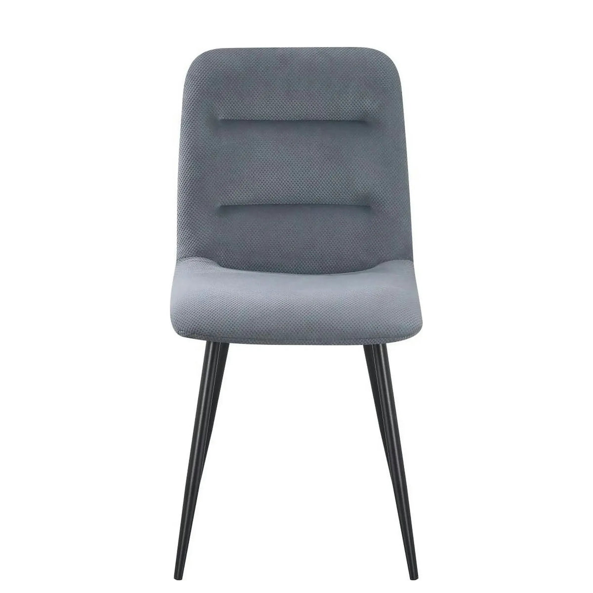 Scaun BOS, gri inchis/negru, stofa/metal, 61x51x84 cm