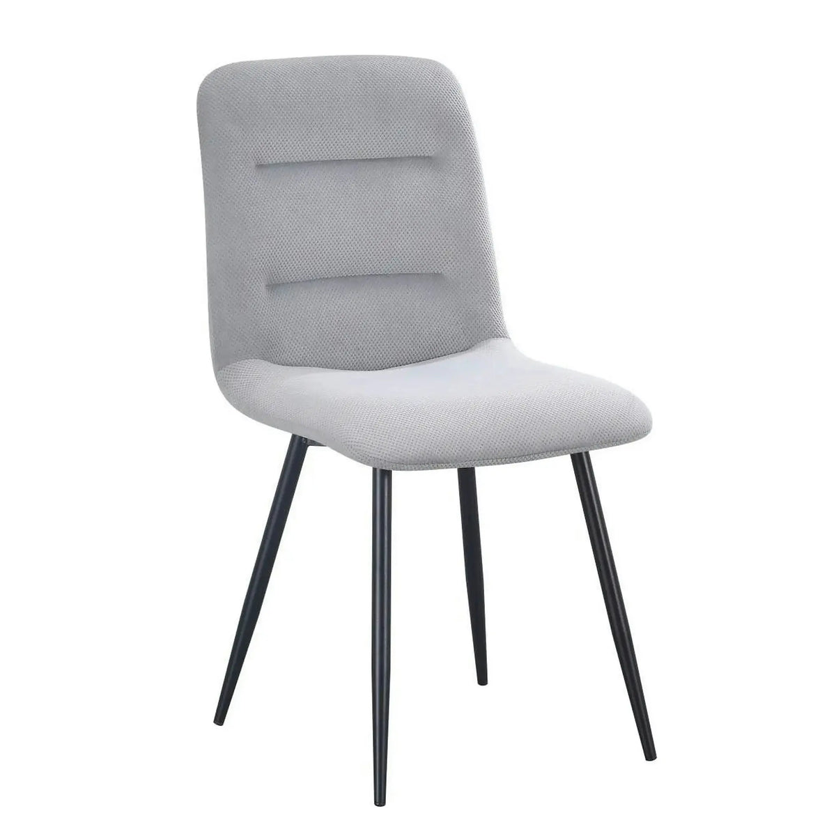 Scaun BOS, gri/negru, stofa/metal, 61x51x84 cm