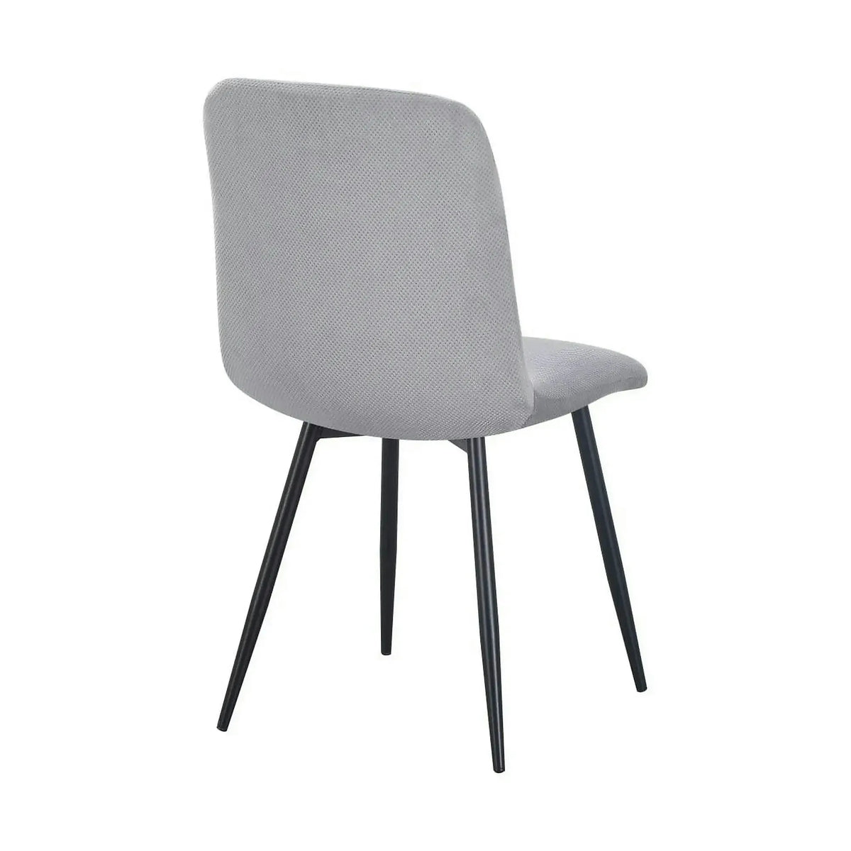 Scaun BOS, gri/negru, stofa/metal, 61x51x84 cm