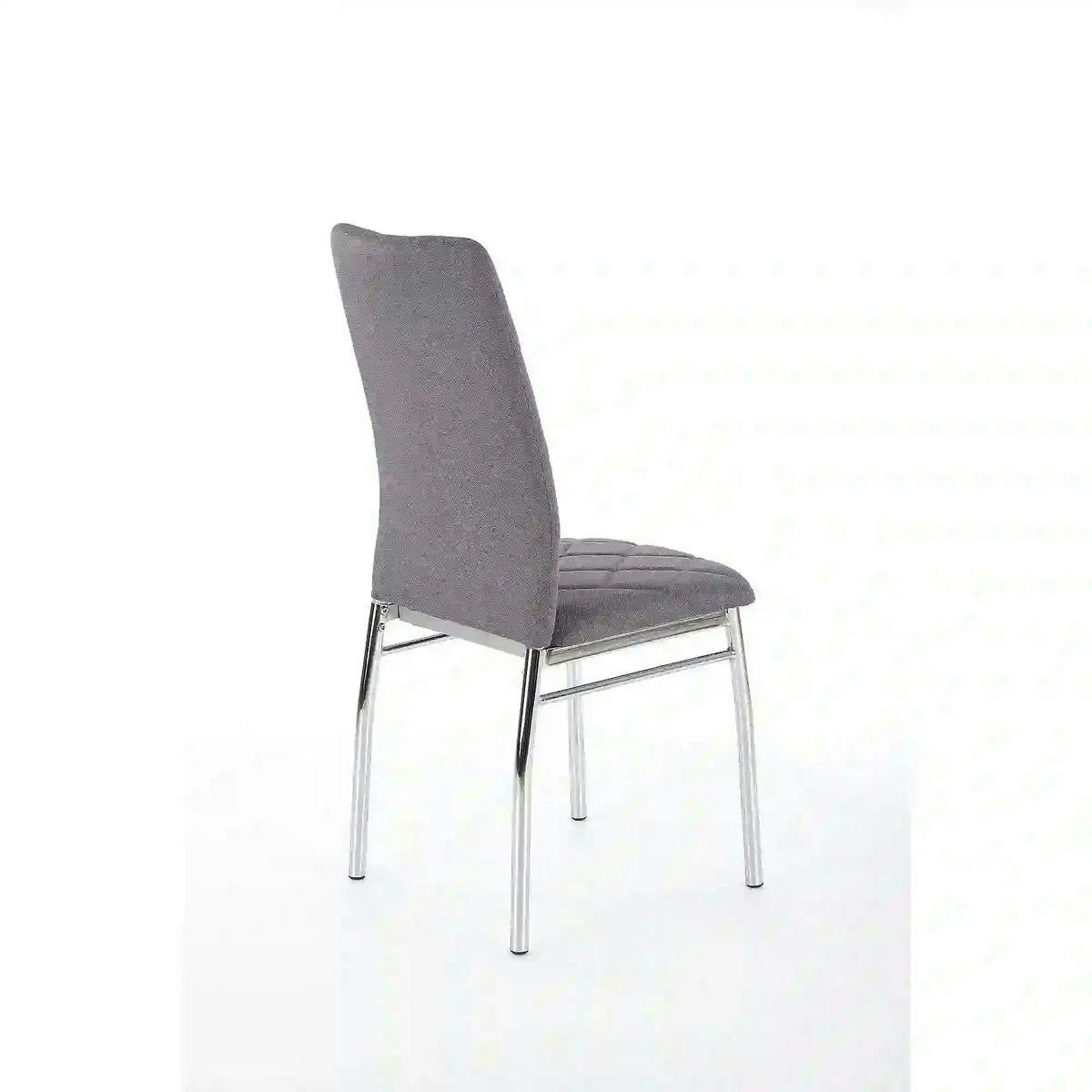 Scaun  bucatarie K309, gri deschis/crom, stofa clasica/metal, 43X57X97 CM
