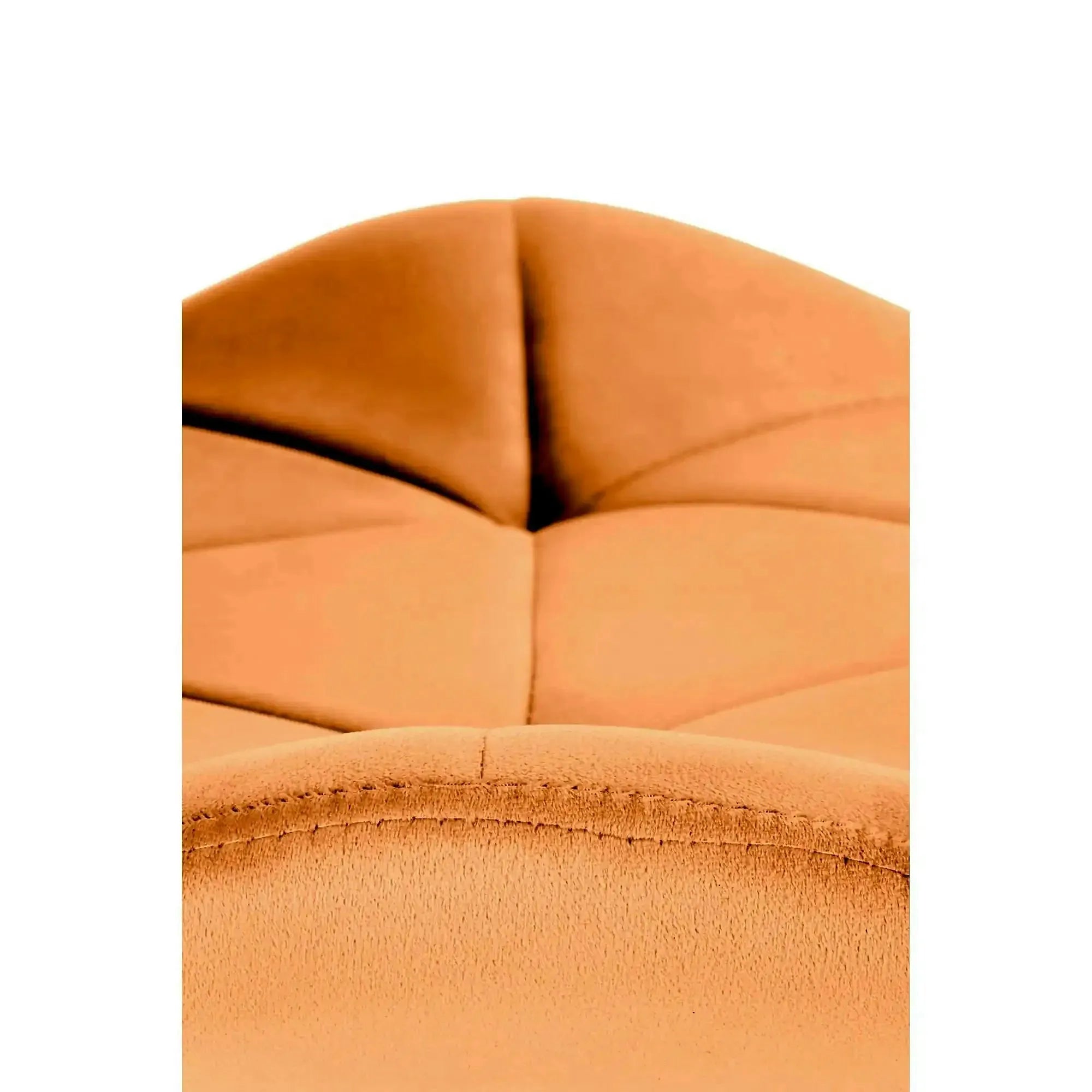 Scaun bucatarie material textil K453, caramiziu, 48x53x86 cm