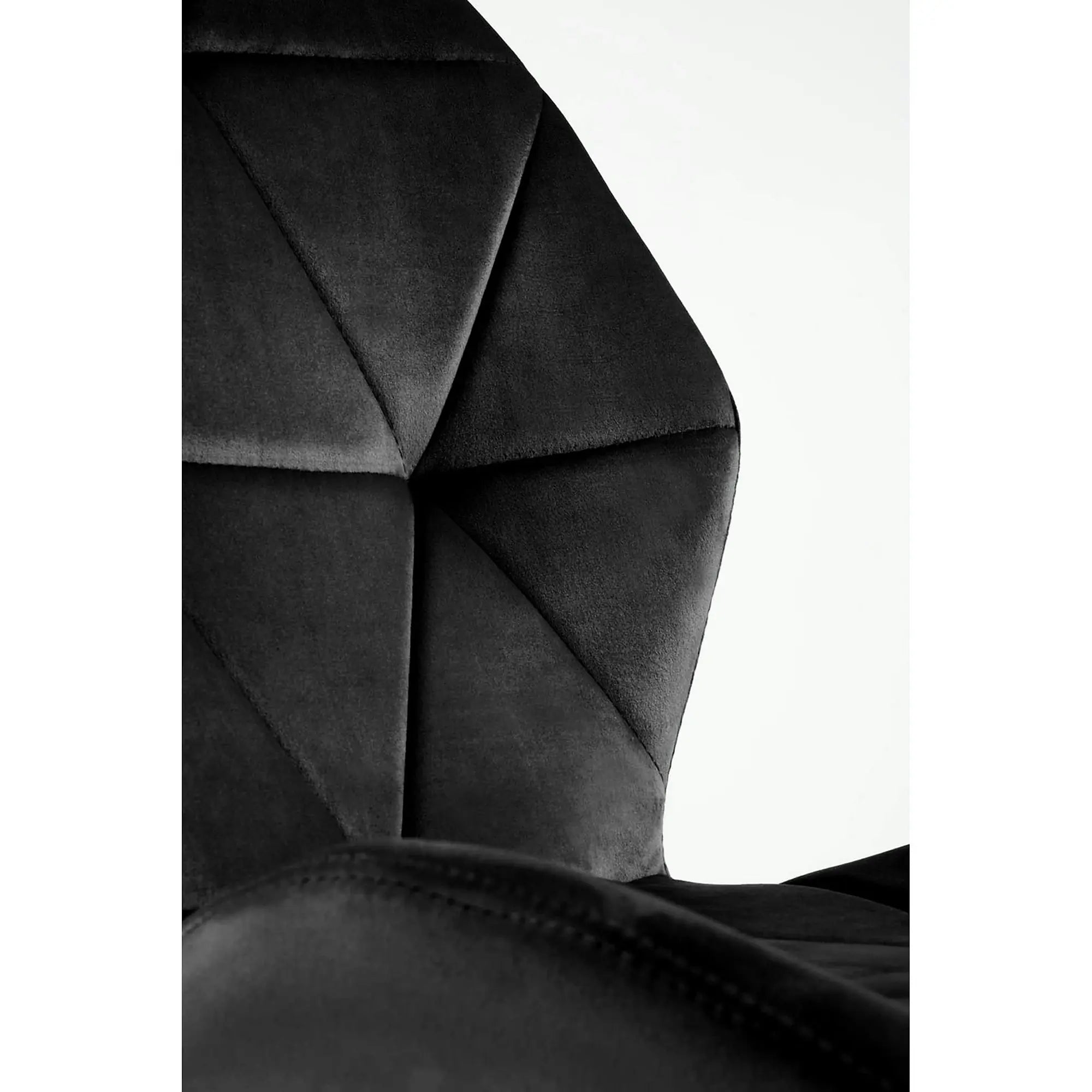 Scaun bucatarie material textil K453, negru, 48x53x86 cm