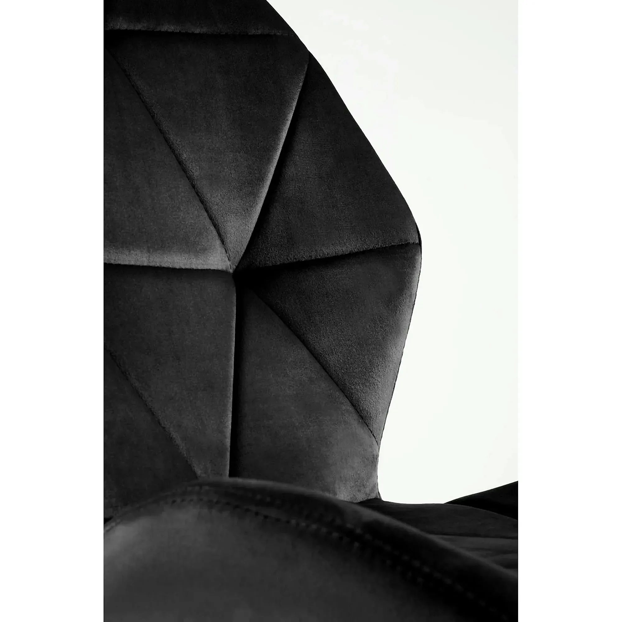 Scaun bucatarie material textil K453, negru, 48x53x86 cm