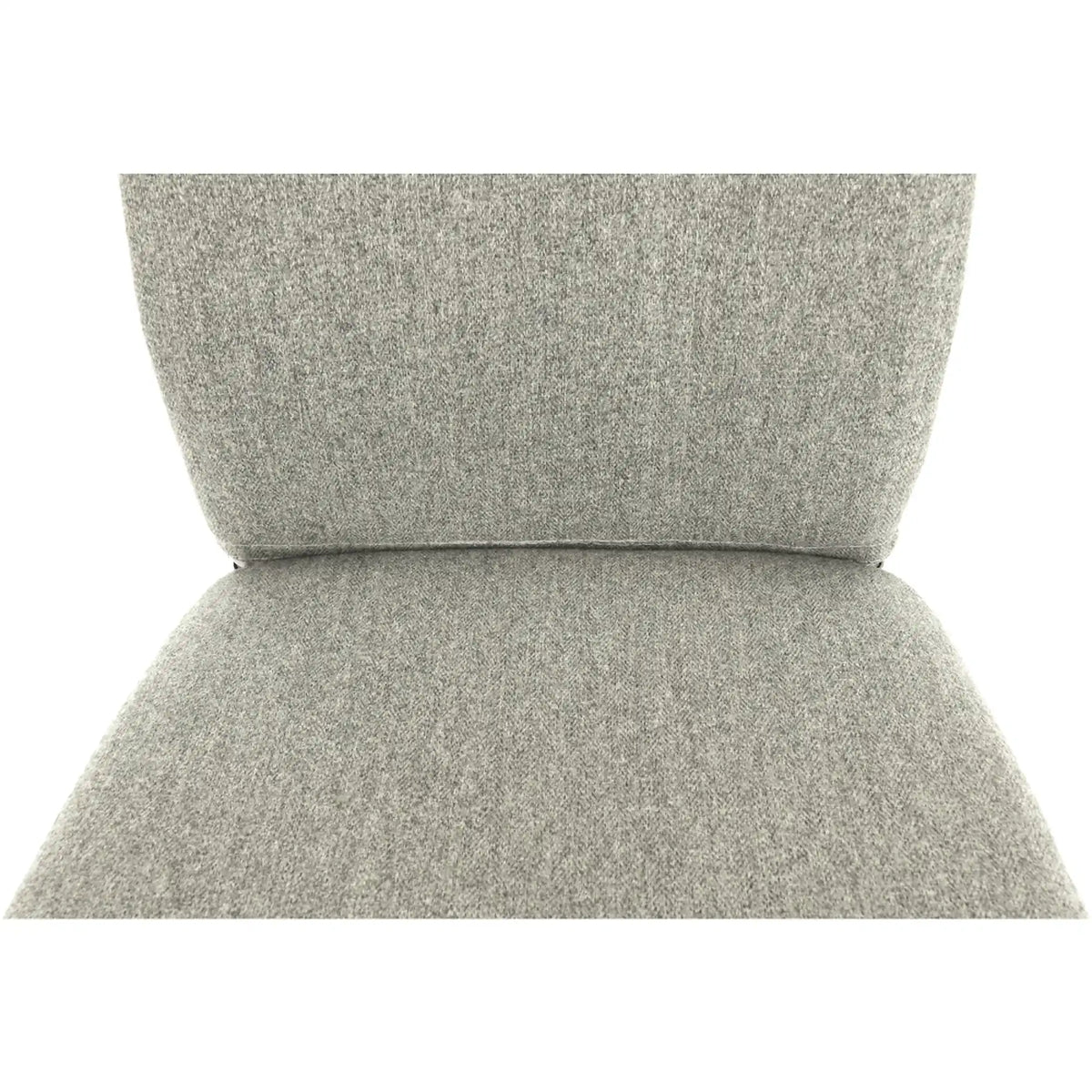 Scaun bucatarie OLIVA NEW, bej/crom, textil/metal, 42x52x97 cm