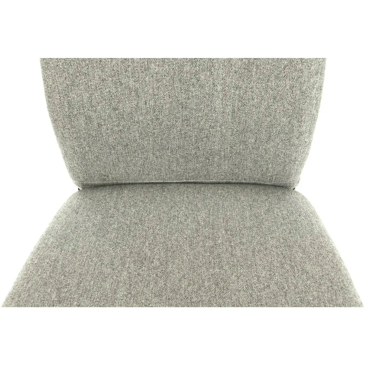 Scaun bucatarie OLIVA NEW, bej/crom, textil/metal, 42x52x97 cm
