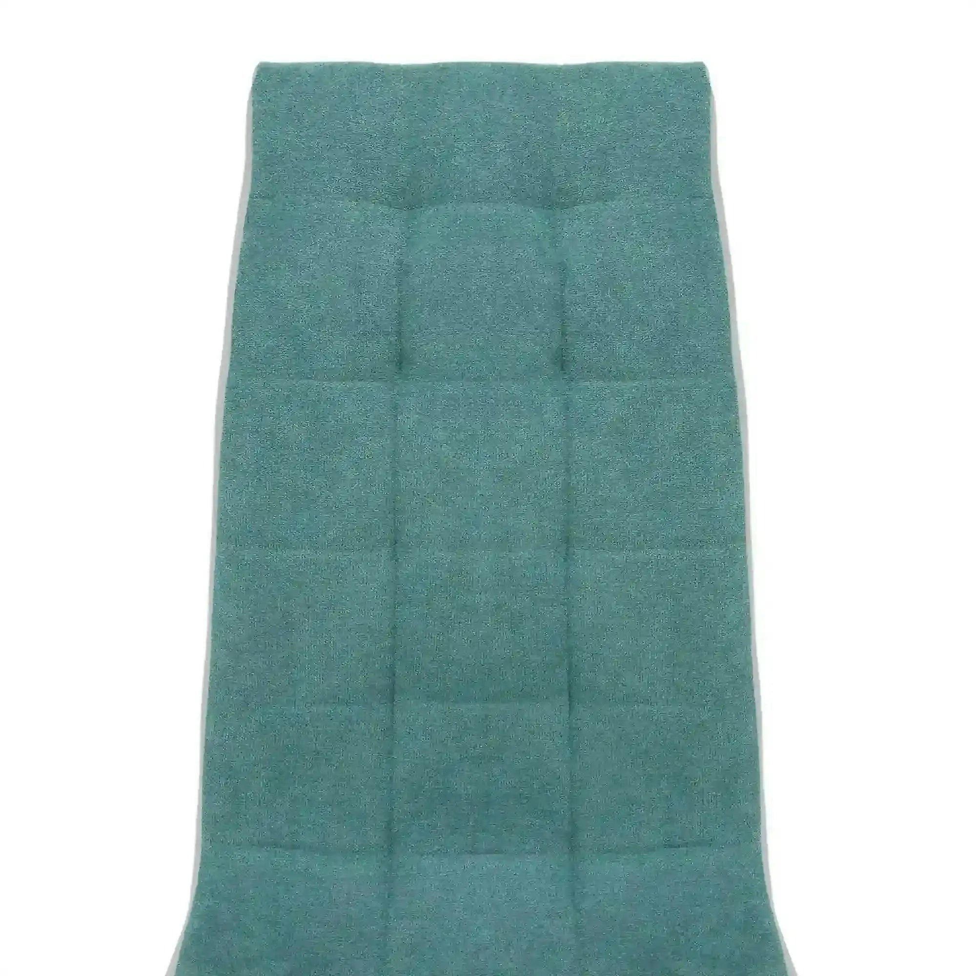 Scaun bucatarie SALOMA NEW, textil/piele ecologica/metal, mentol/gri/crom, 42x57x105 cm