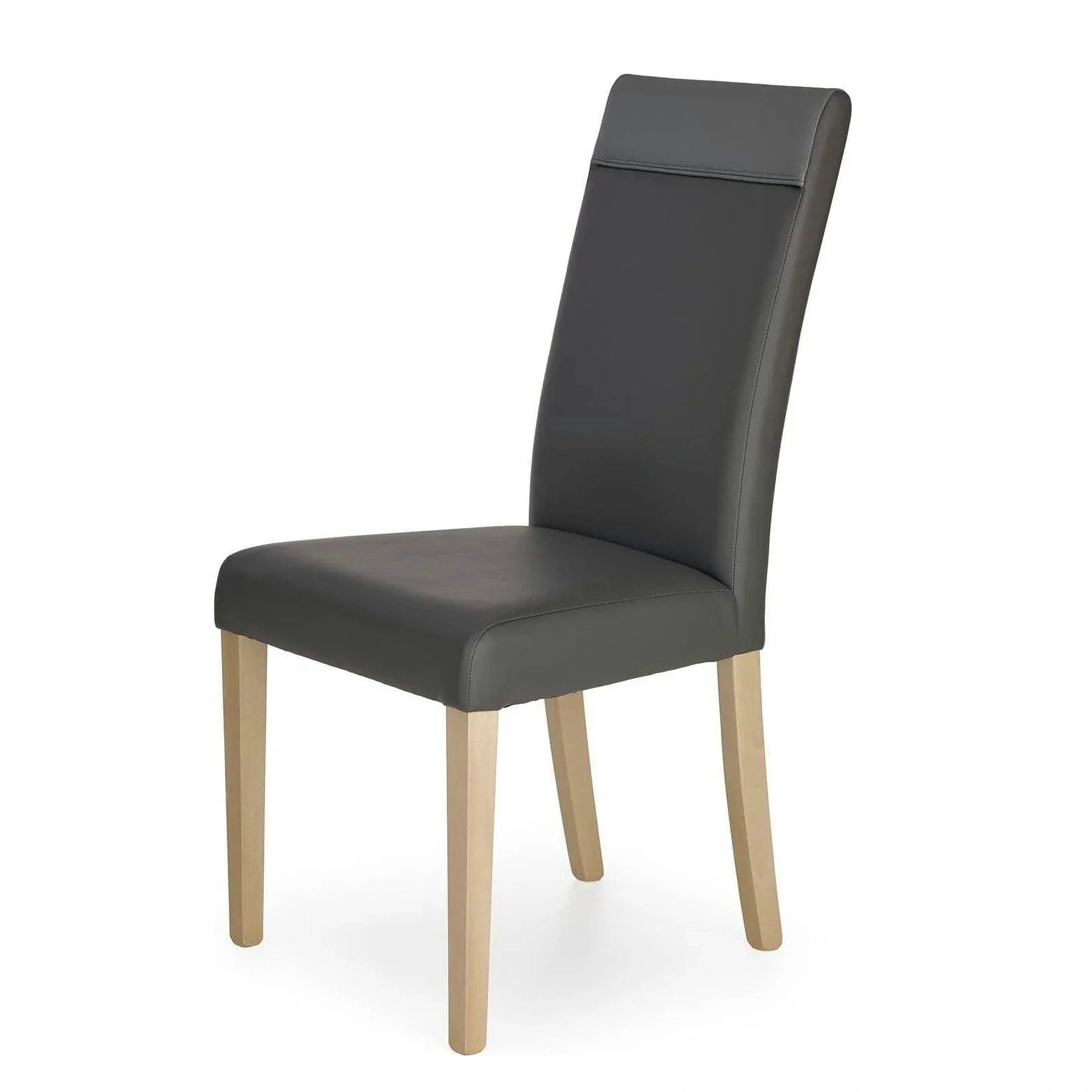 Scaun bucatarie tapitat cu piele ecologica Norbert, 47X55X99 CM