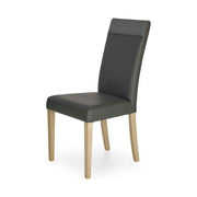 Scaun bucatarie tapitat cu piele ecologica Norbert, 47X55X99 CM