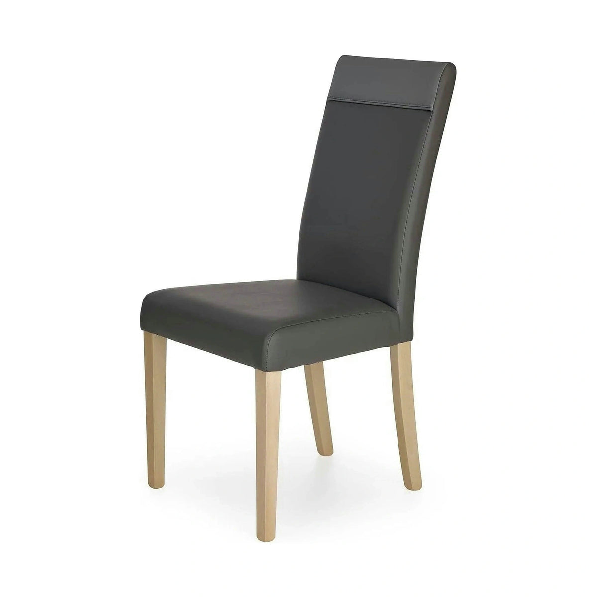 Scaun bucatarie tapitat cu piele ecologica Norbert, 47X55X99 CM