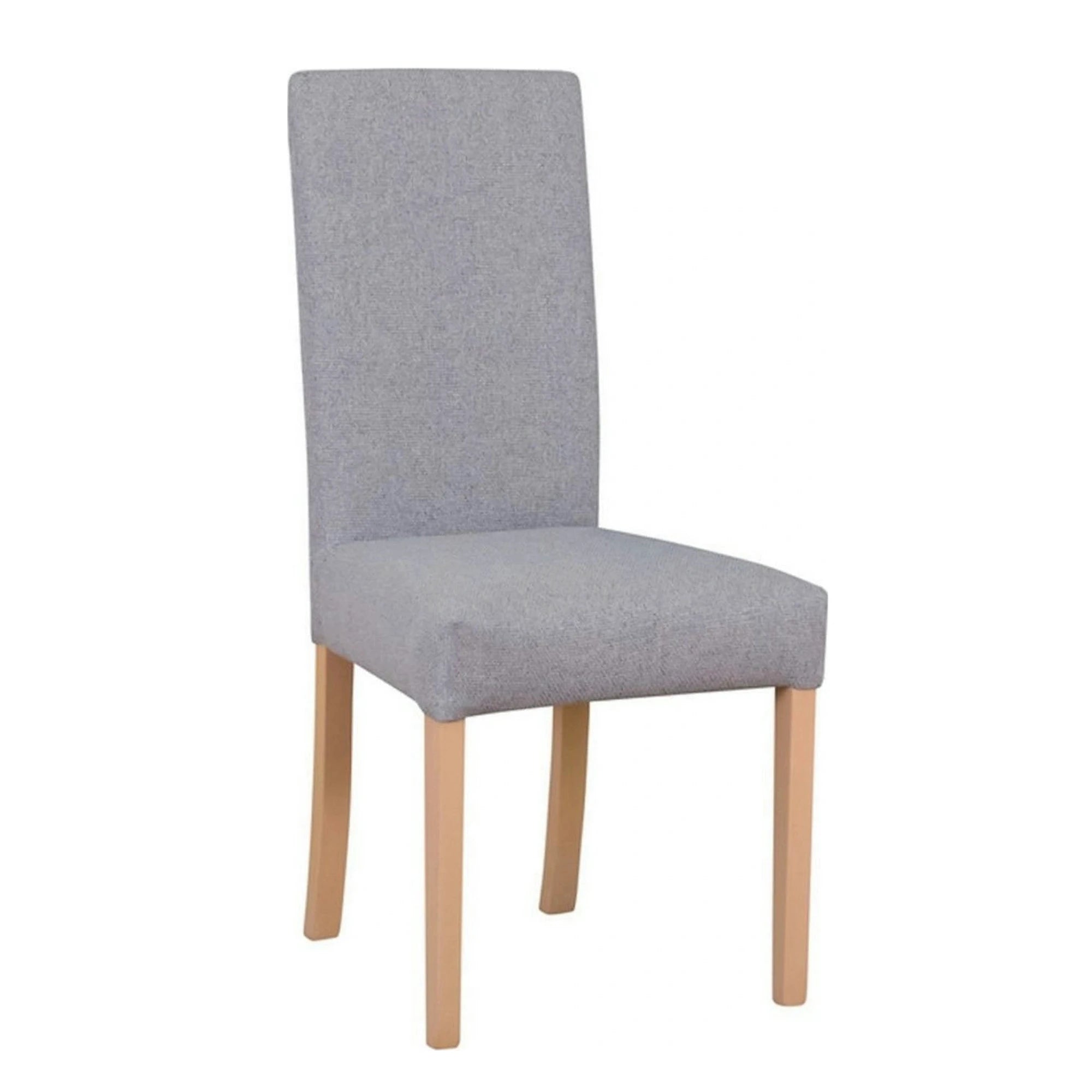 Scaun CAMPEL, gri deschis/stejar sonoma, stofa clasica/lemn, 46x55x96 cm