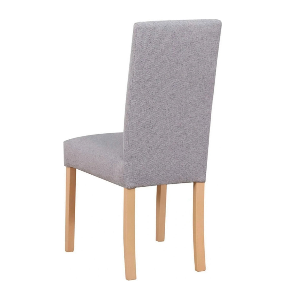 Scaun CAMPEL, gri deschis/stejar sonoma, stofa clasica/lemn, 46x55x96 cm