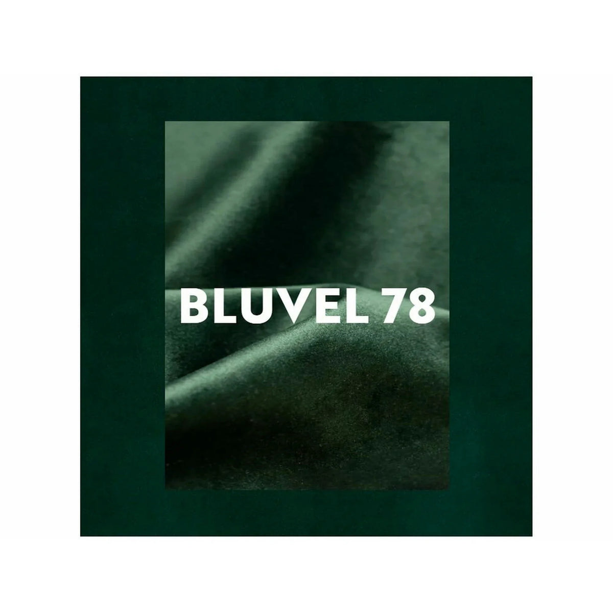 Scaun CHIC, verde/negru, stofa catifelata/metal, 50x58x88 cm