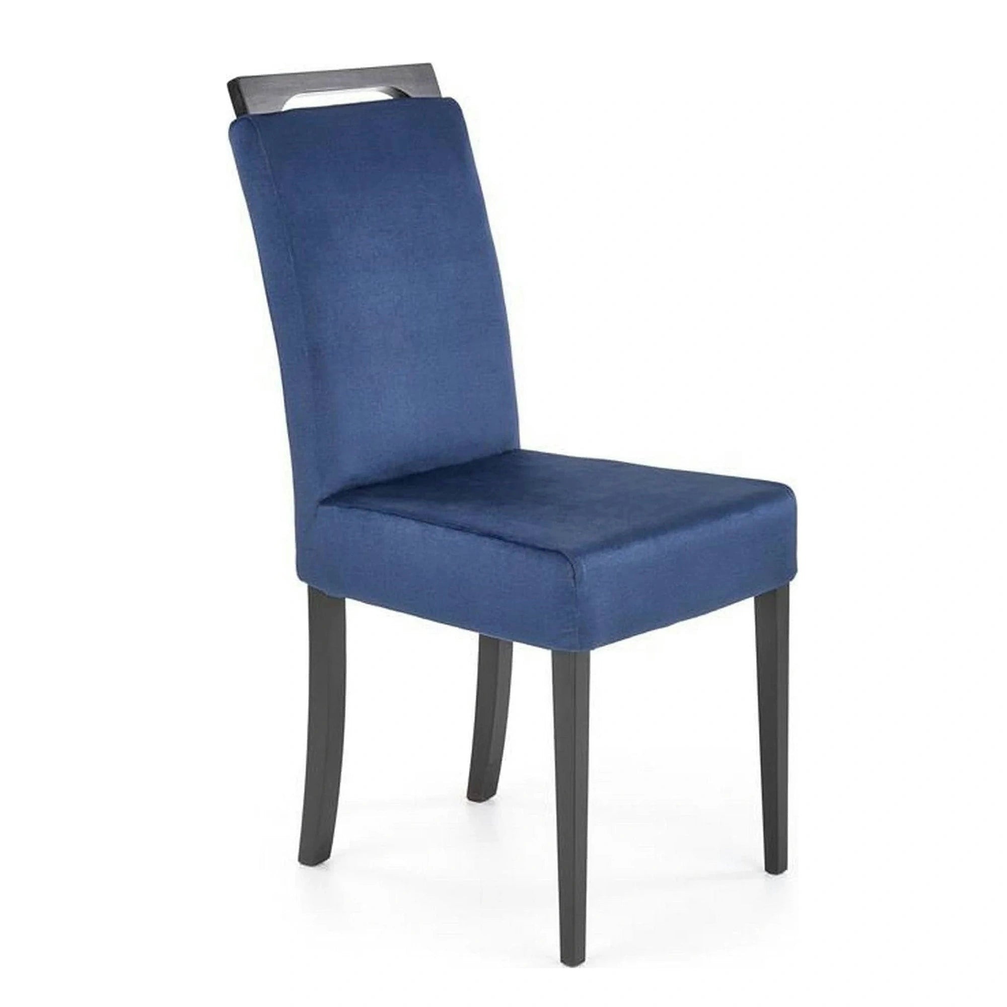 Scaun CLARION 2, negru/albastru, 42X58X97 cm