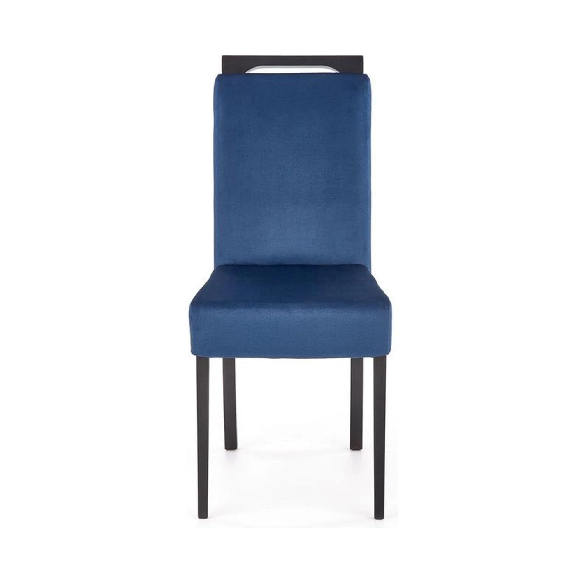 Scaun CLARION 2, negru/albastru, 42X58X97 cm