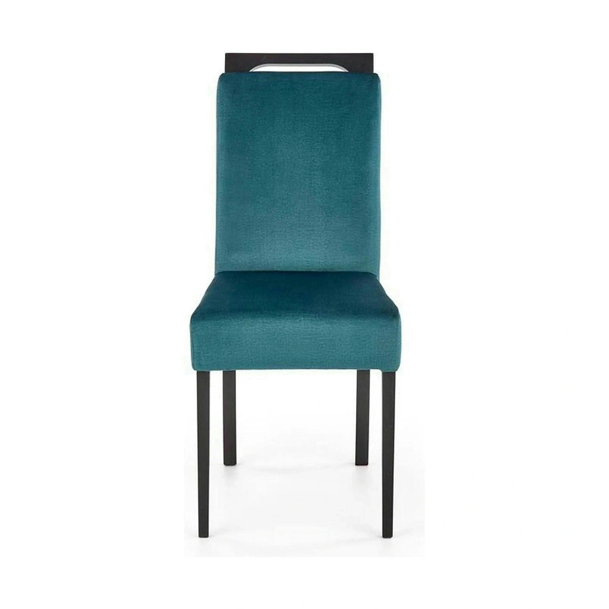 Scaun CLARION 2, negru/turcoaz, 42X58X97 cm