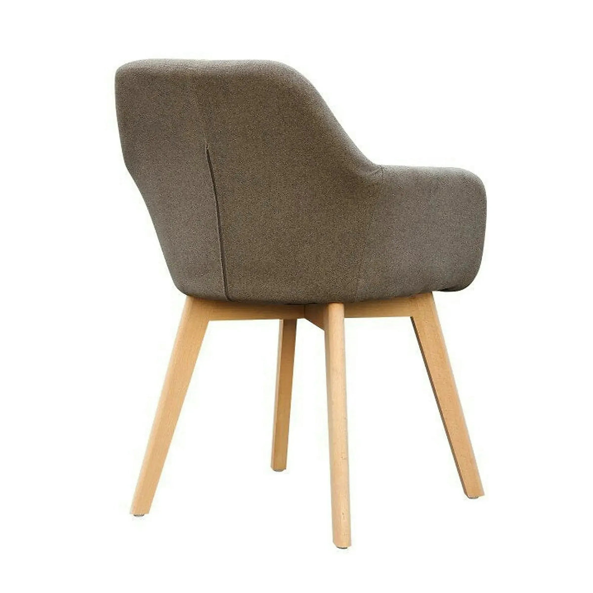 Scaun CLORIN NEW, grej/fag, tesatura/lemn, 56x60x82 cm