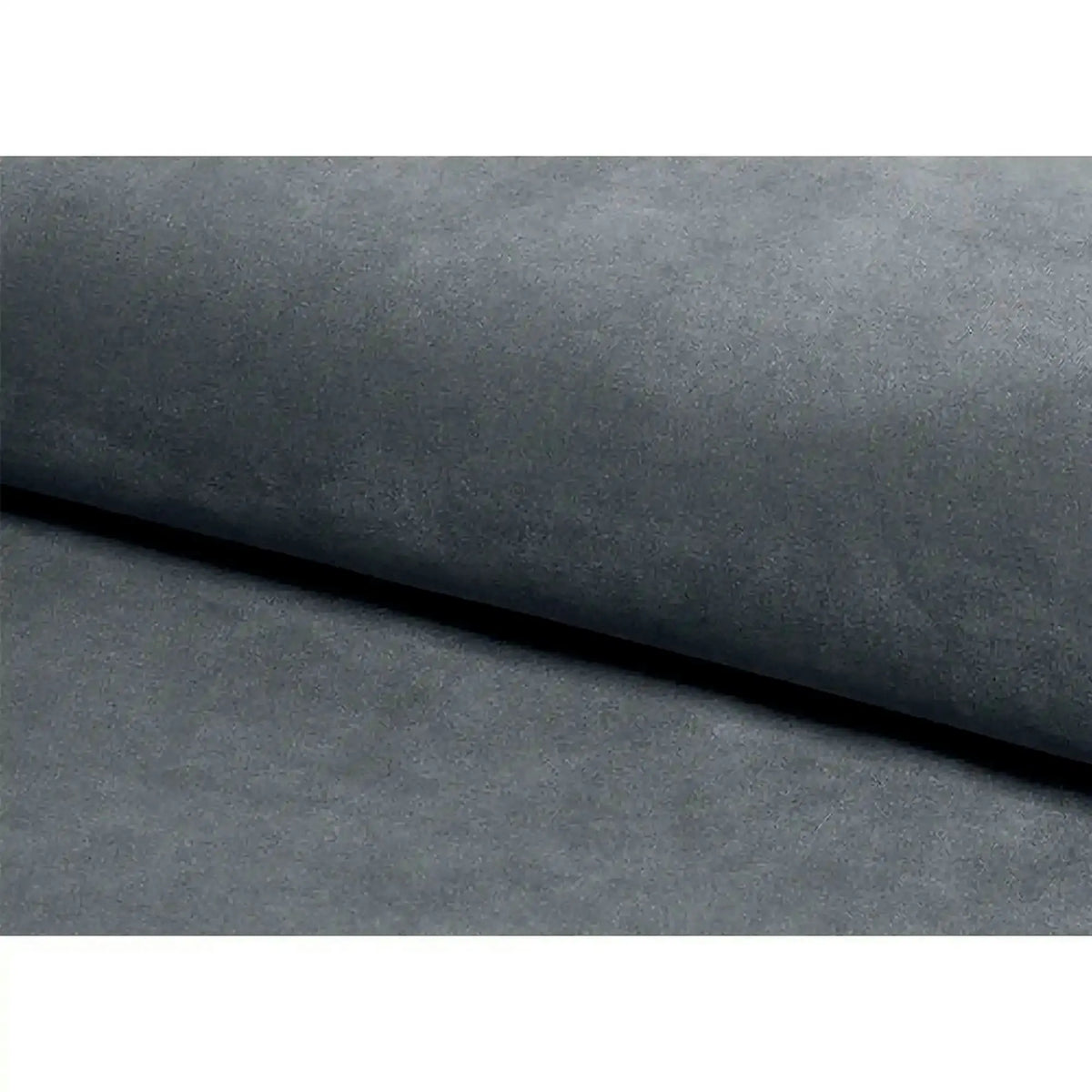 Scaun COBE, stofa catifelata gri/negru, 49x43x85 cm