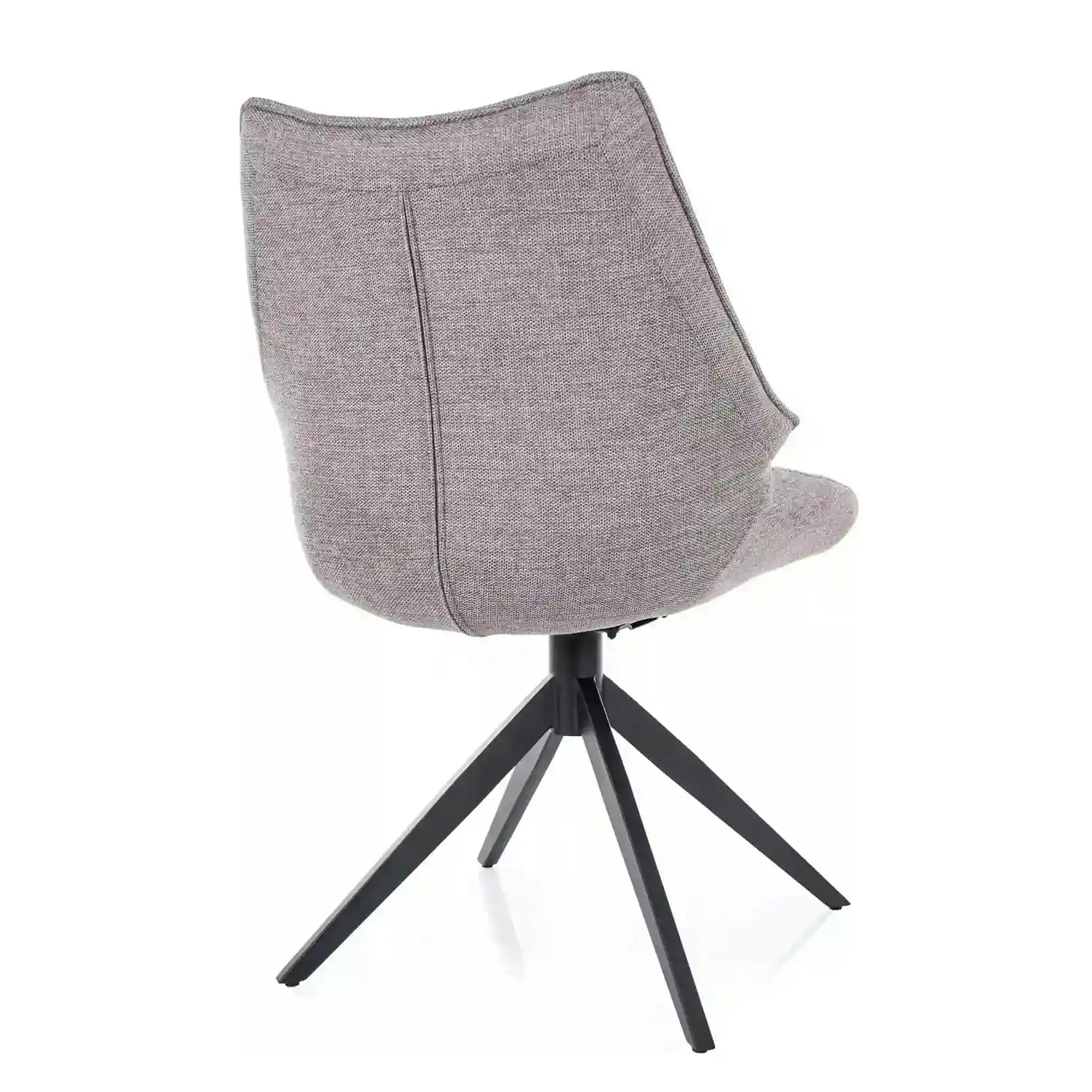 Scaun CODA, gri - Brego 07, stofa clasica/metal, 56x64x91 cm